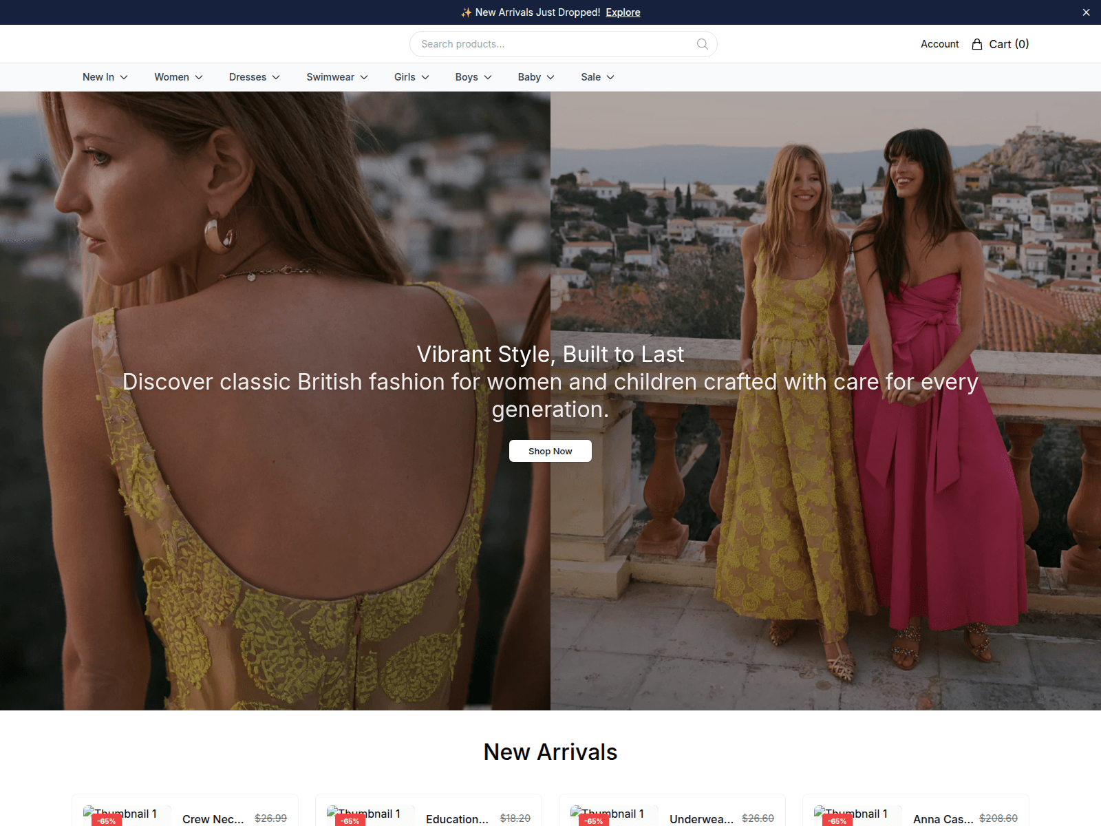 Screenshot of bodenshop.shop