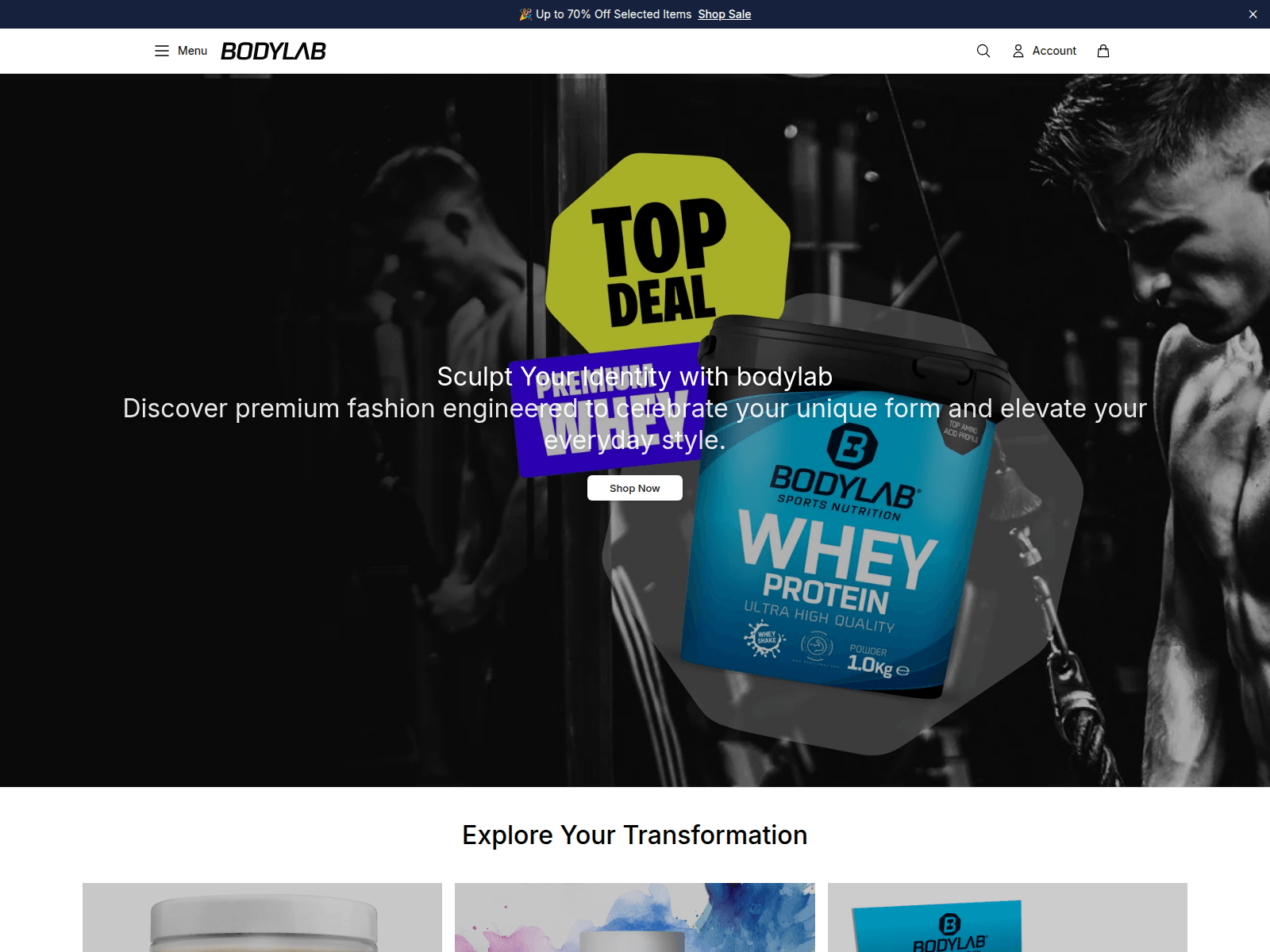 Screenshot of bodisync.shop