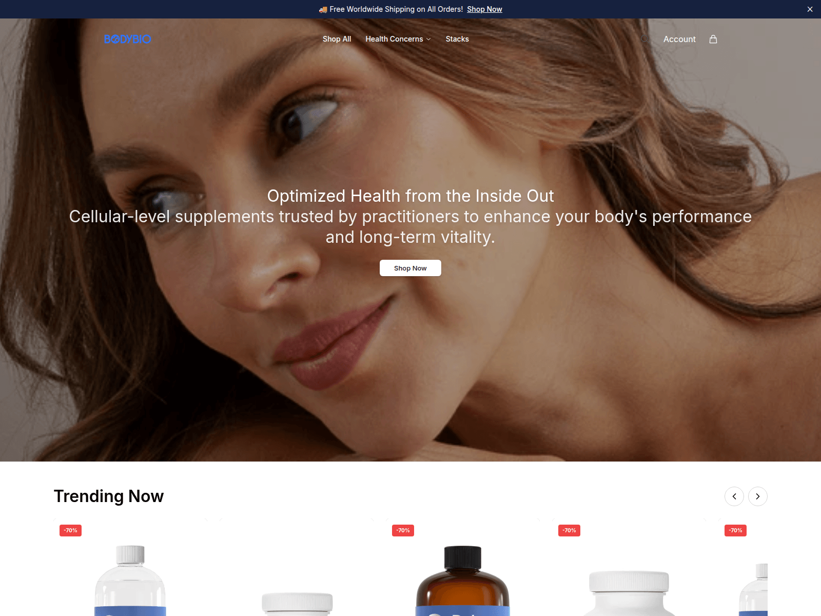 Screenshot of bodwell.shop