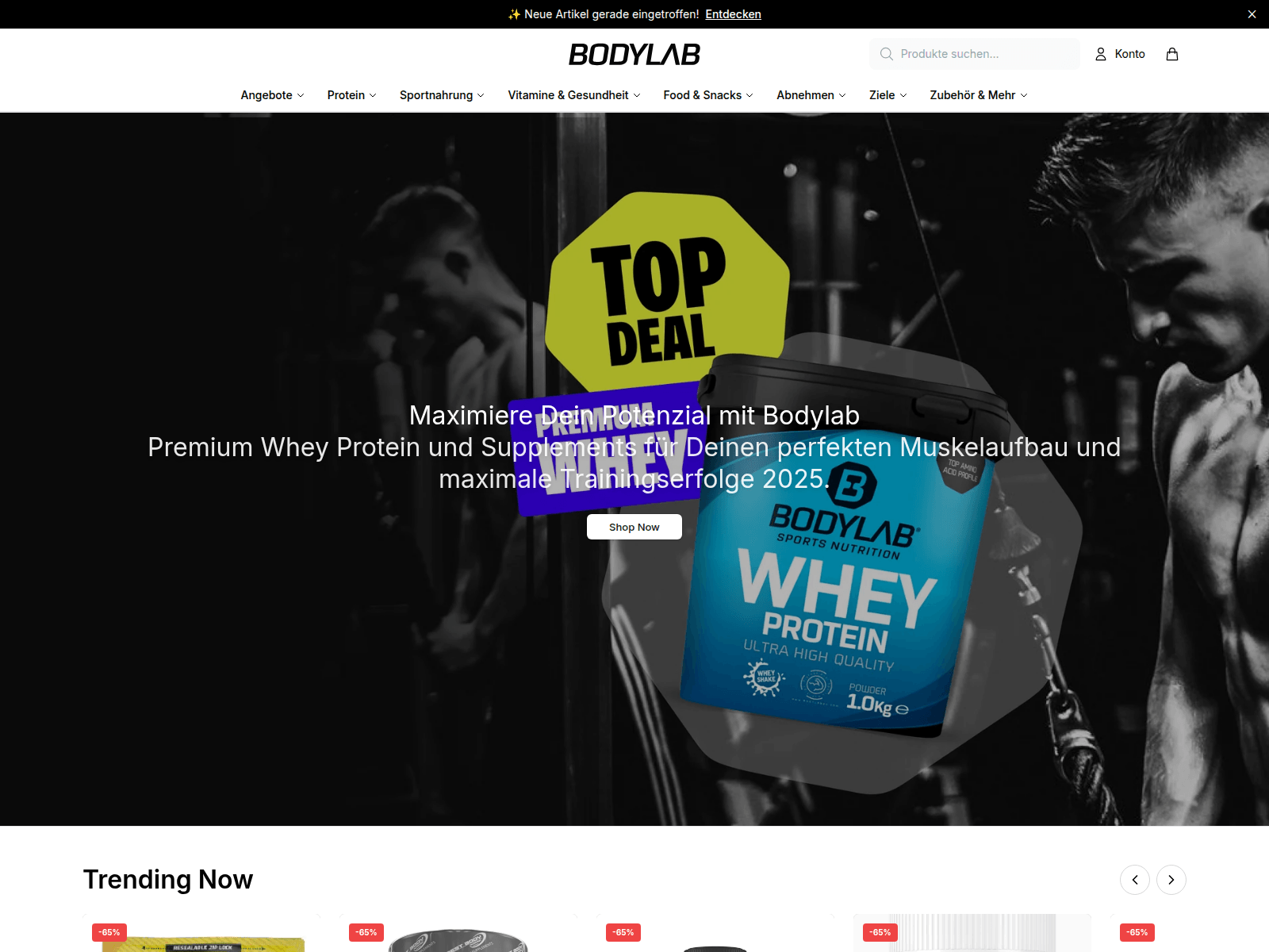 Screenshot of bodylabofficial.shop