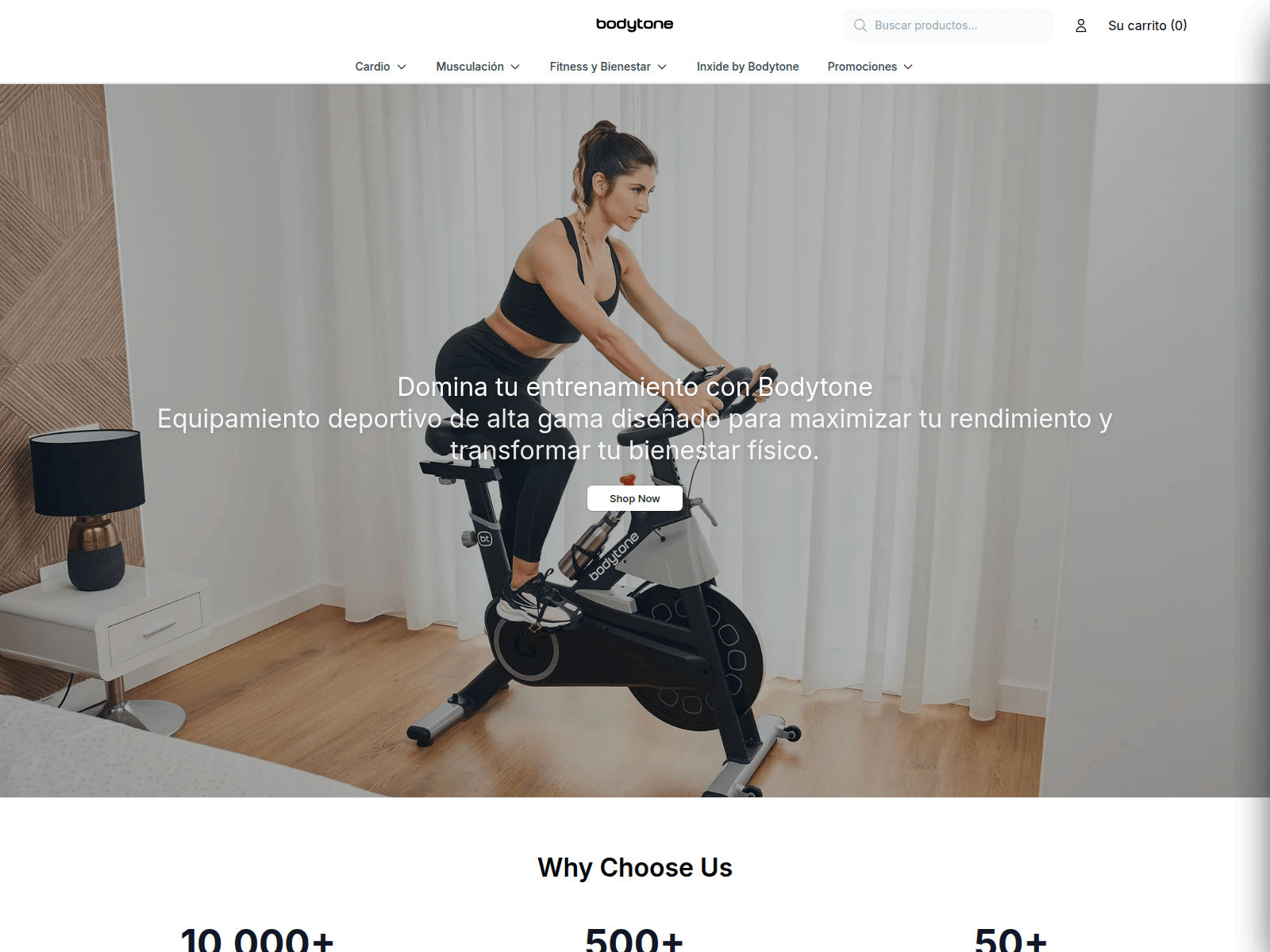 Screenshot of bodytonefitness.shop