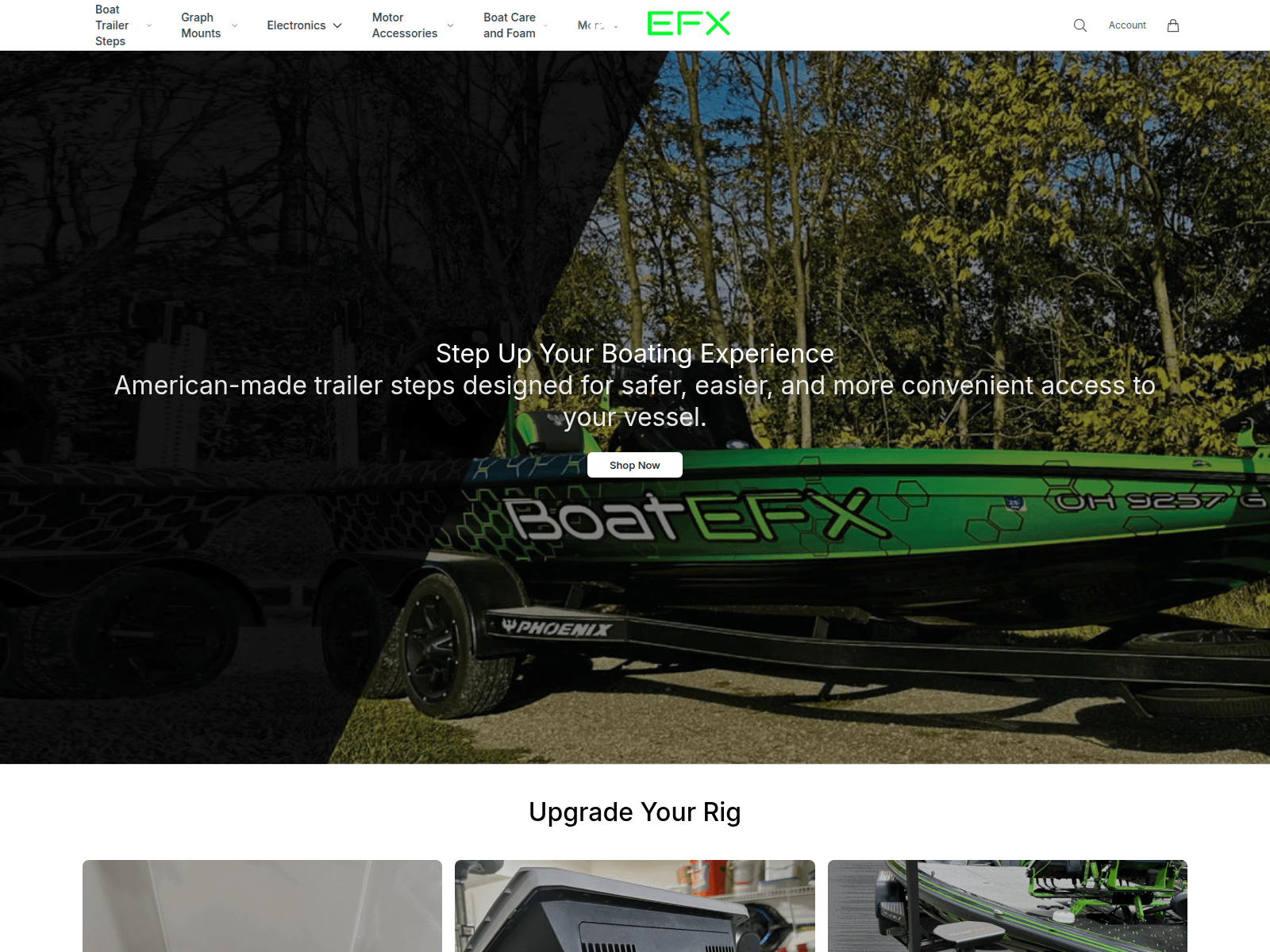 Screenshot of boatefxdirect.shop