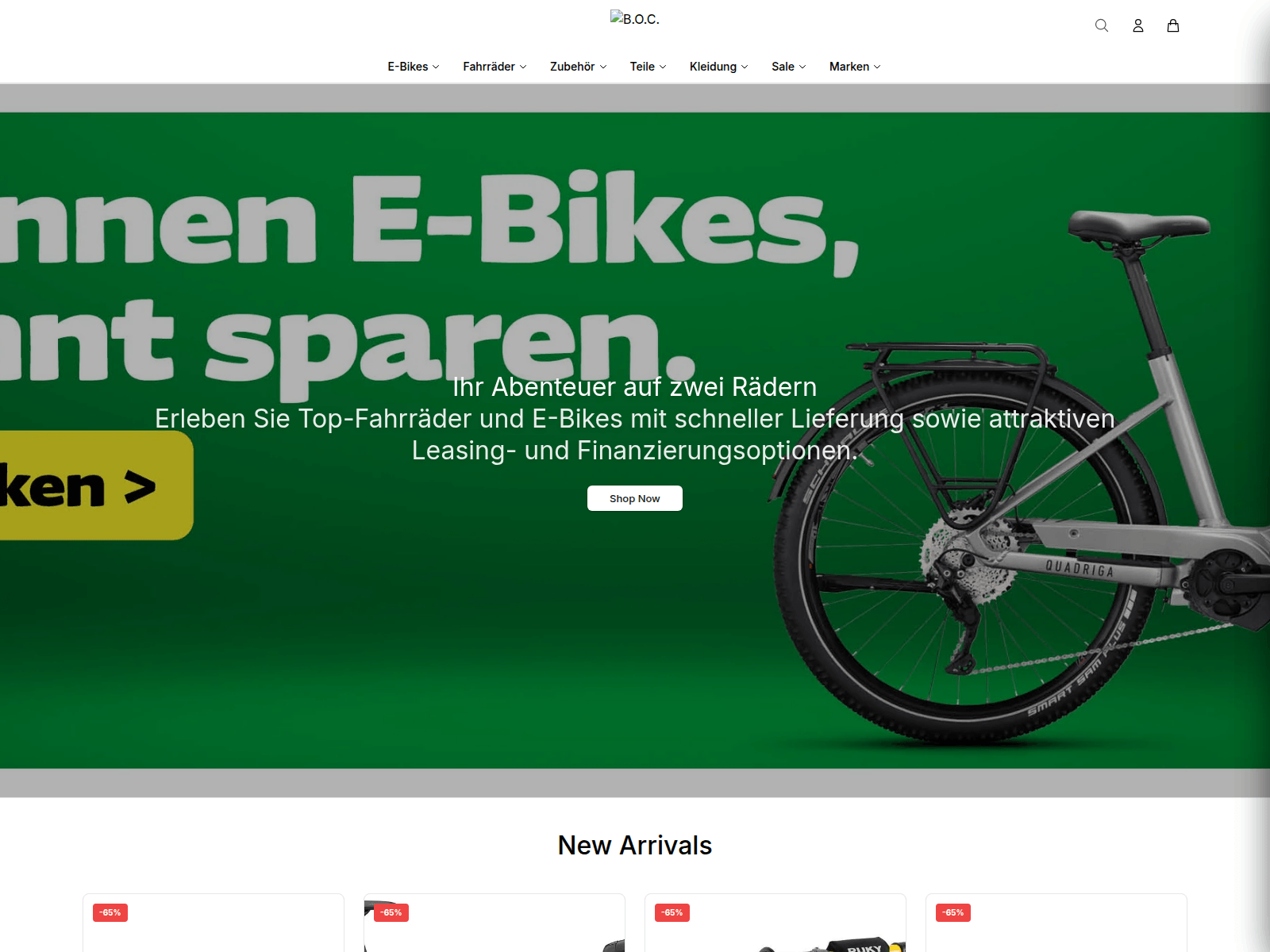 Screenshot of bocworld.shop