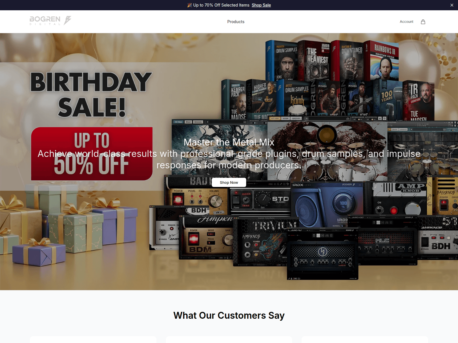 Screenshot of bogcircuit.shop
