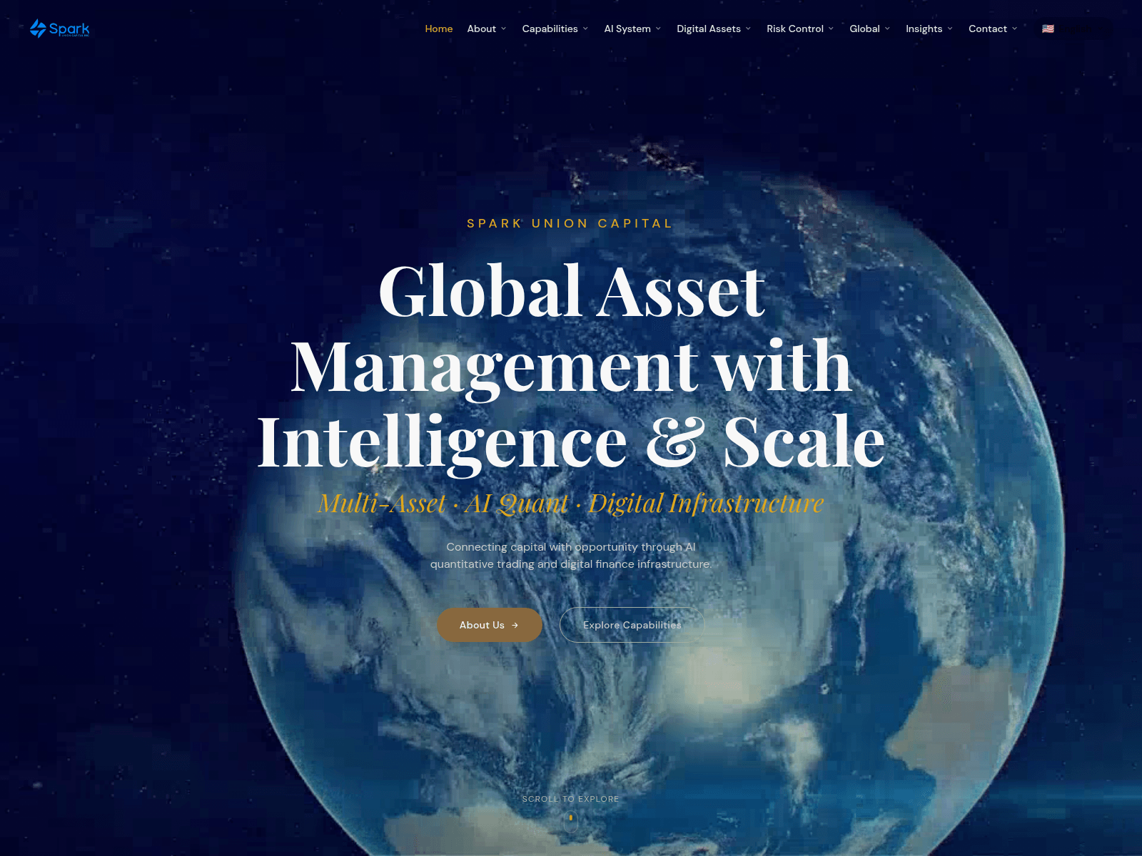 Screenshot of sparkunioncapital.net