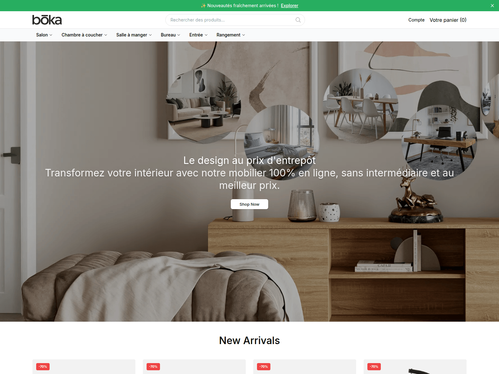 Screenshot of bokacentral.shop