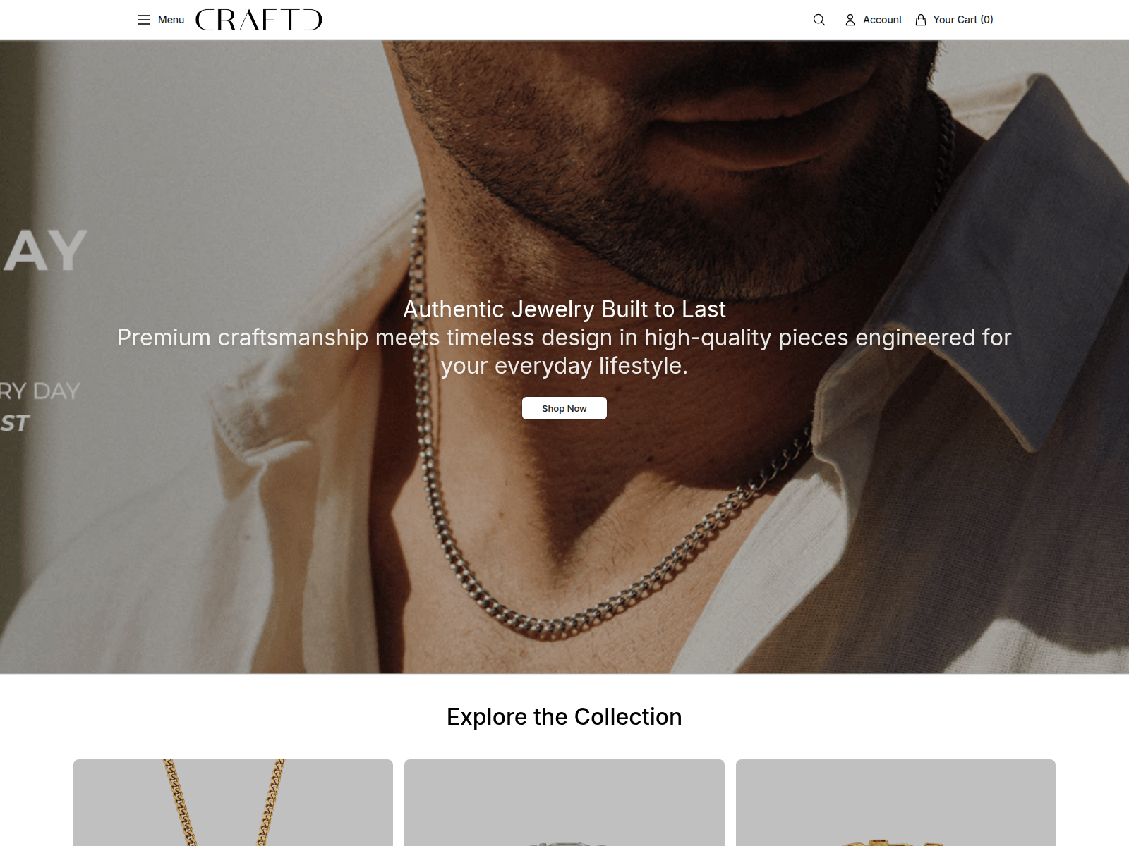 Screenshot of boldbound.shop