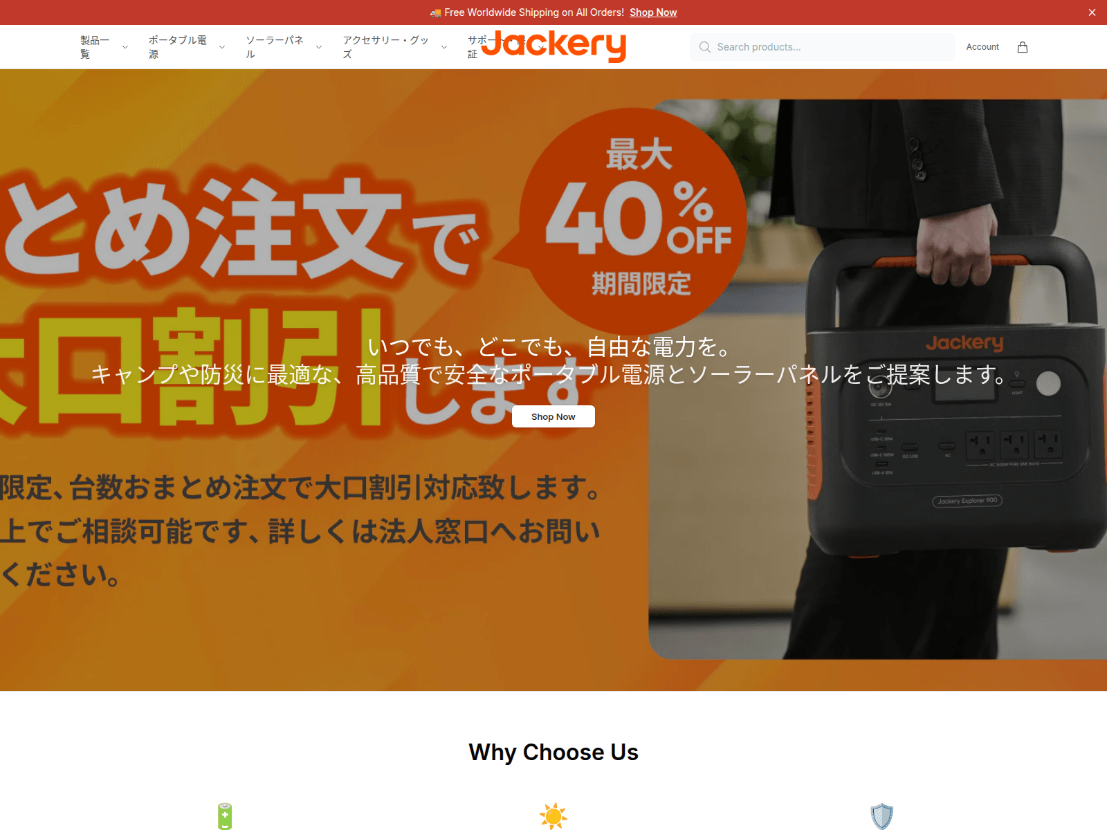 Screenshot of boldwatt.shop