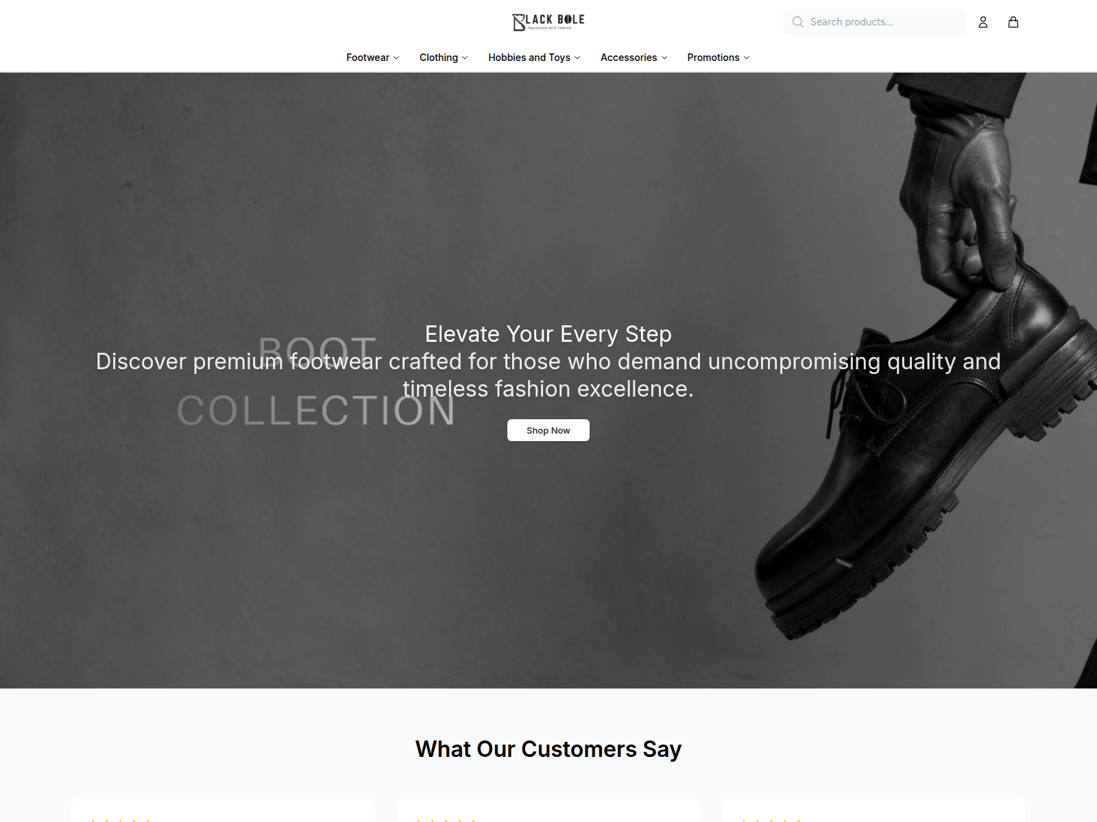 Screenshot of bolethreads.shop