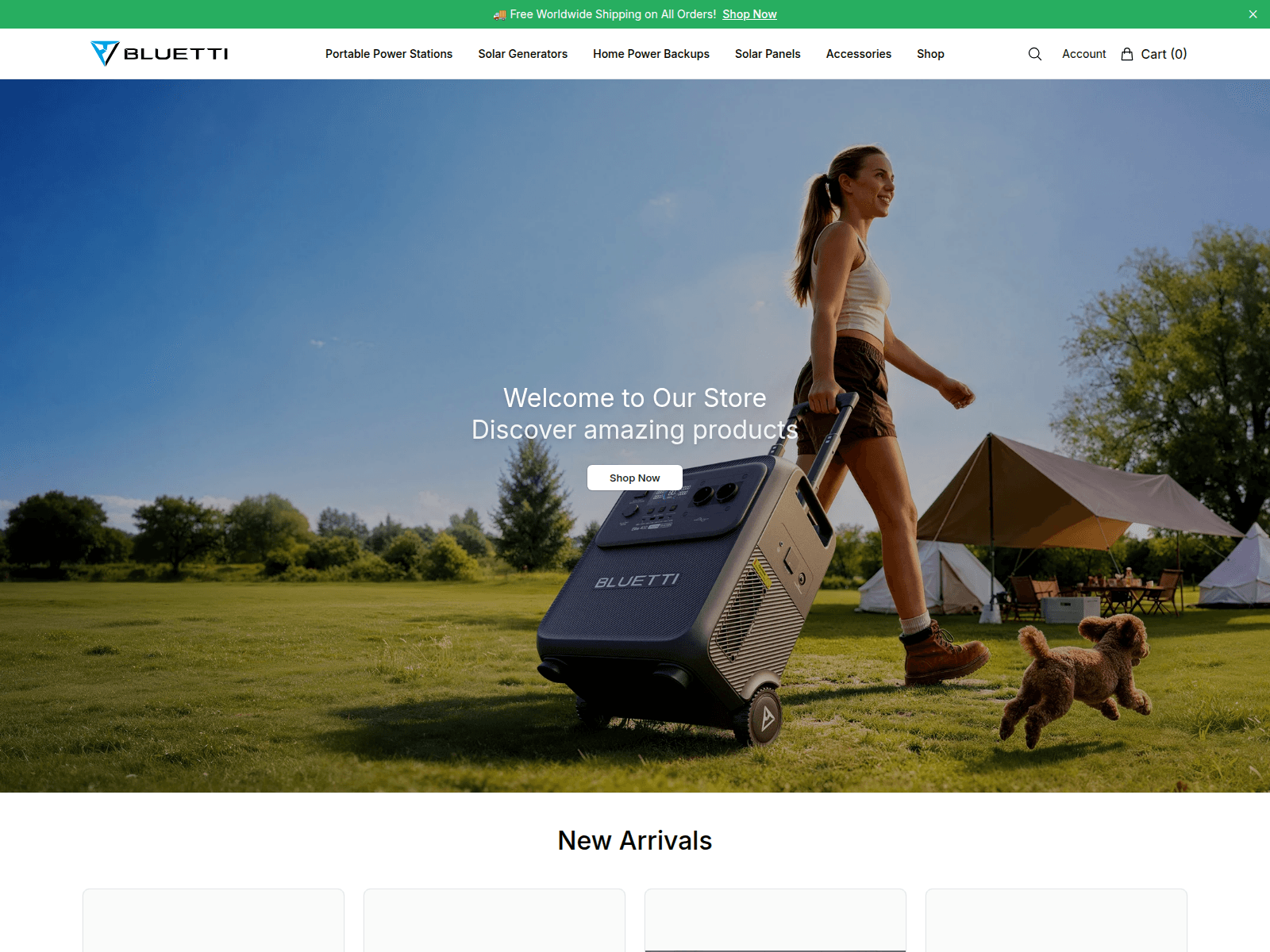 Screenshot of boldspark.shop