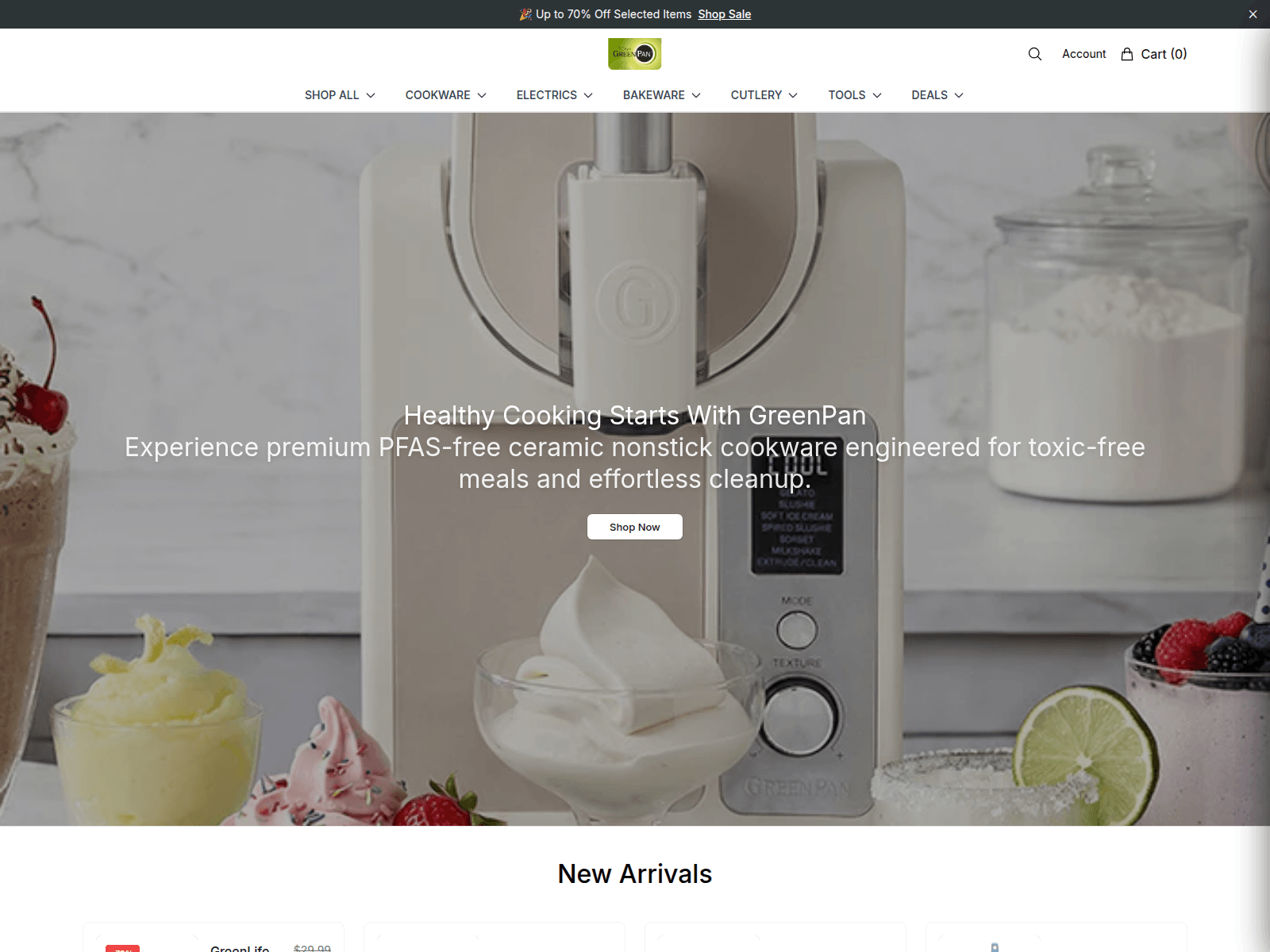 Screenshot of boldbistro.shop