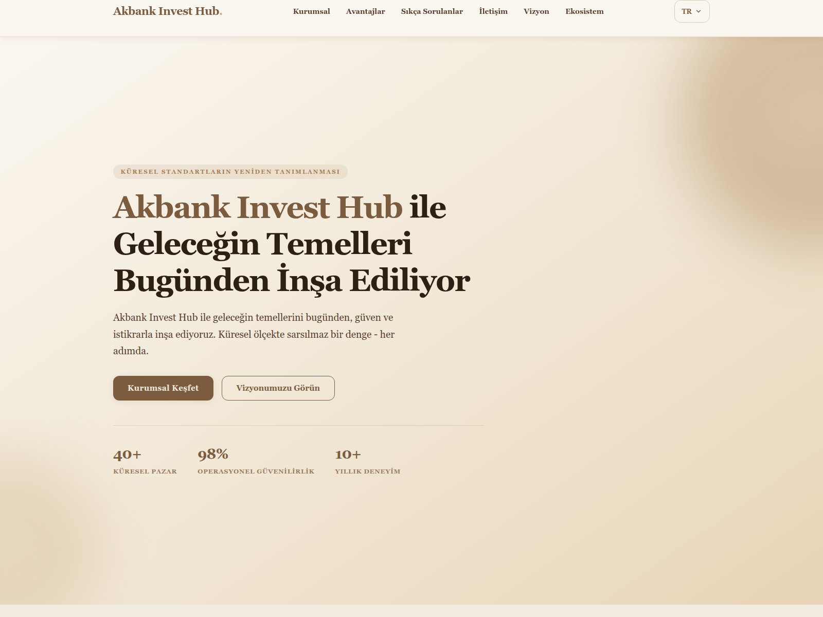Screenshot of akbankinvesthub.net