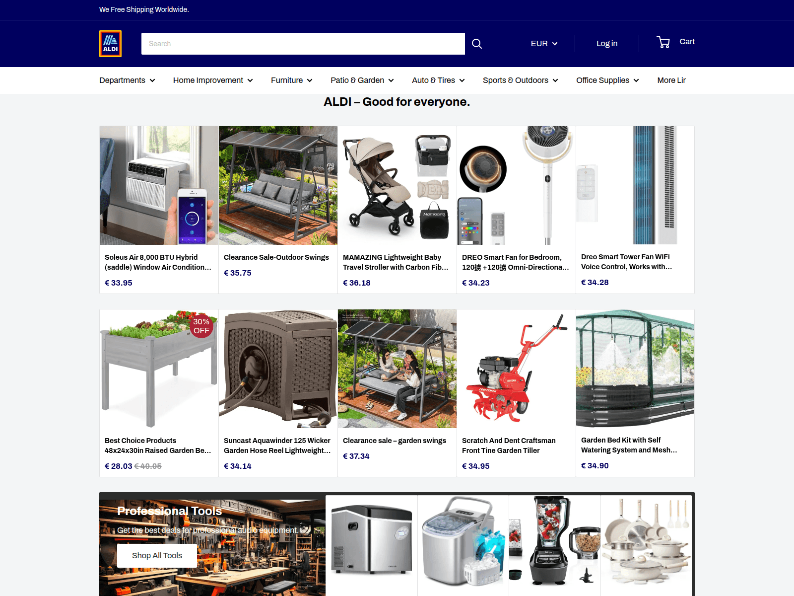 Screenshot of aldieu.uckzcartdi.shop