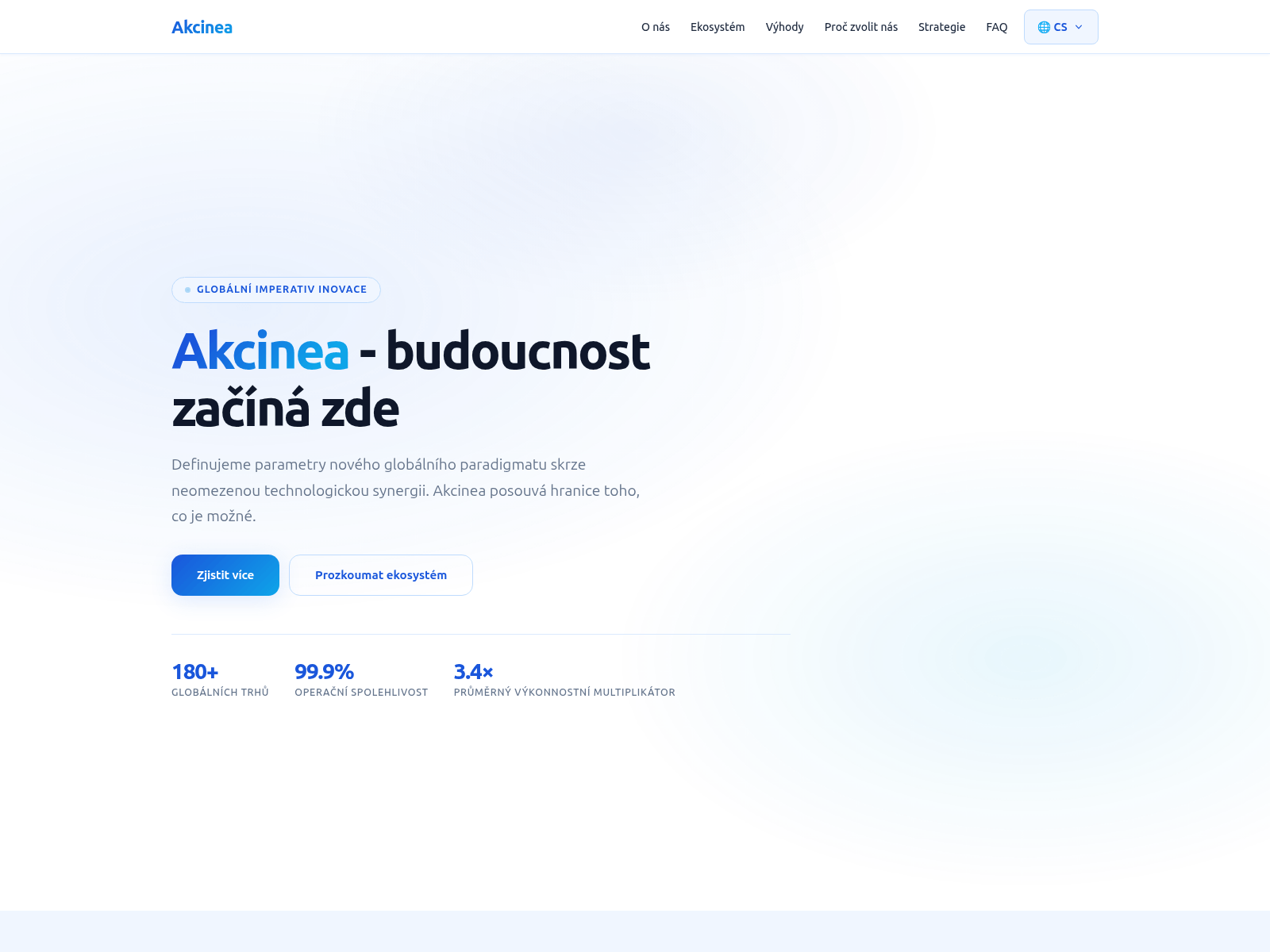 Screenshot of akcinea.net