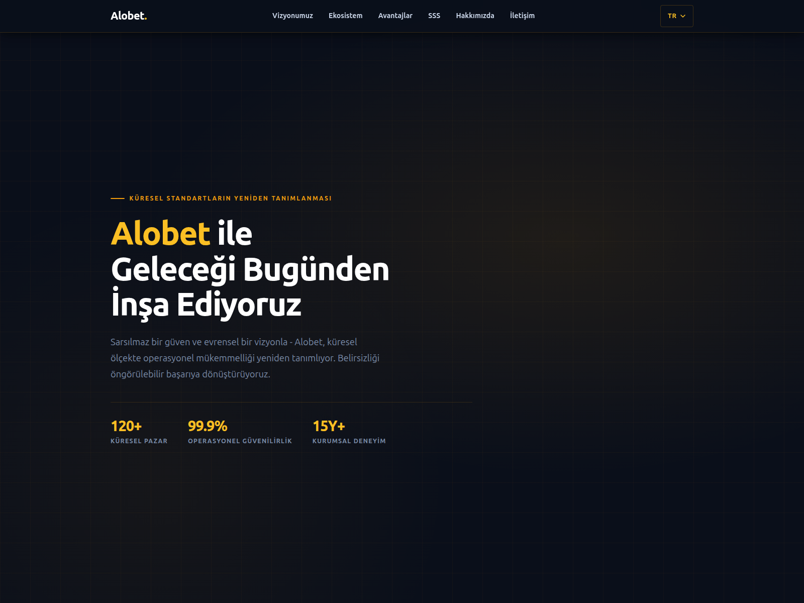 Screenshot of alobettrade.com