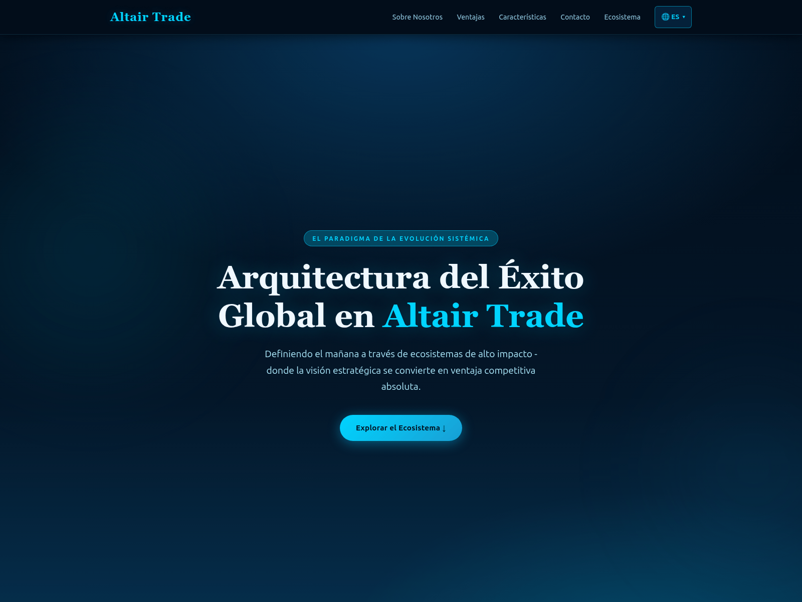 Screenshot of altairtrade.net