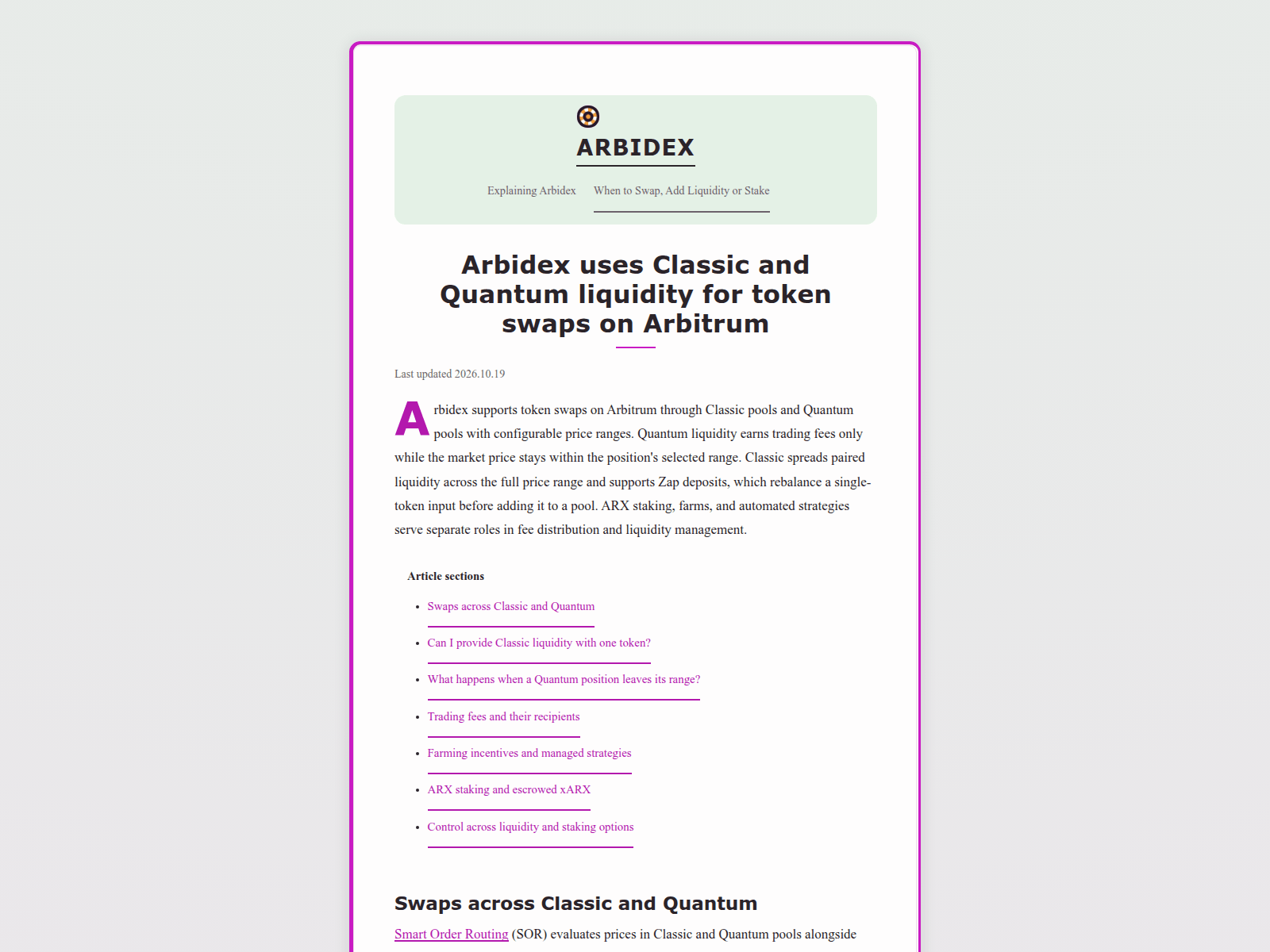 Screenshot of arbdiex.run