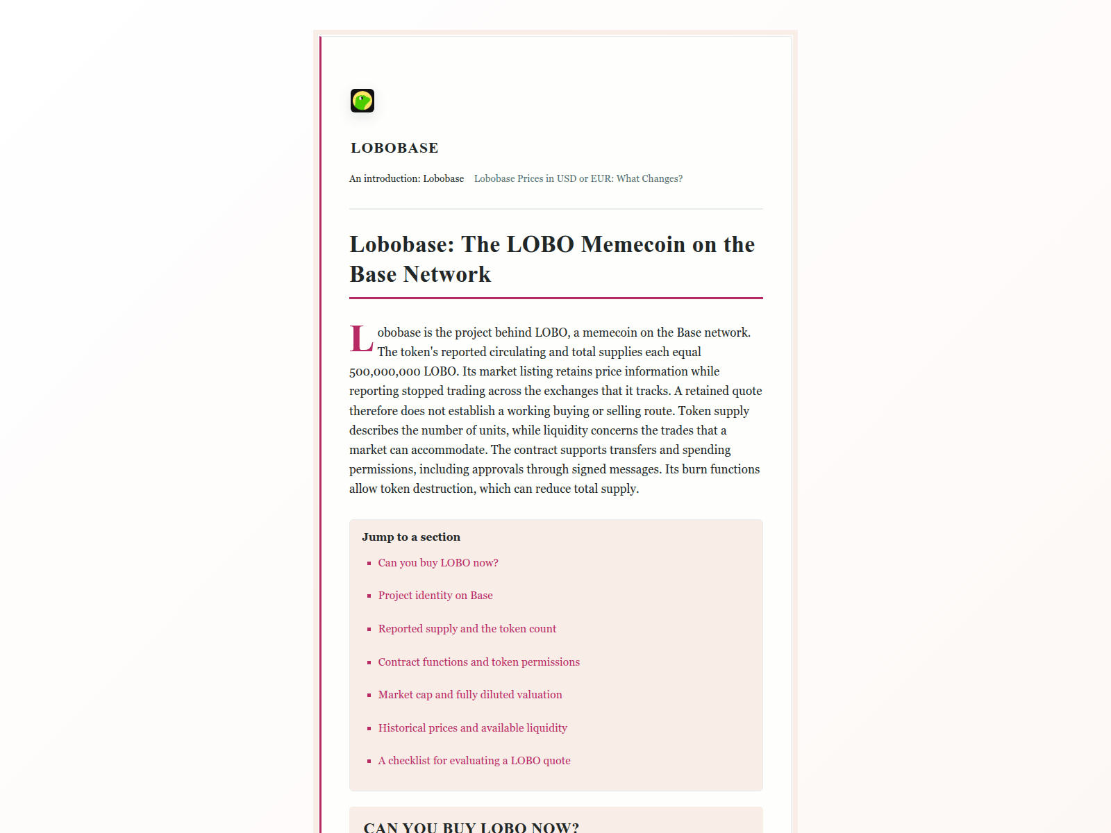 Screenshot of loboabse.pro