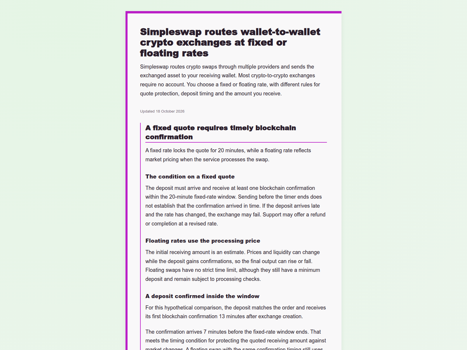 Screenshot of simplsewap.run