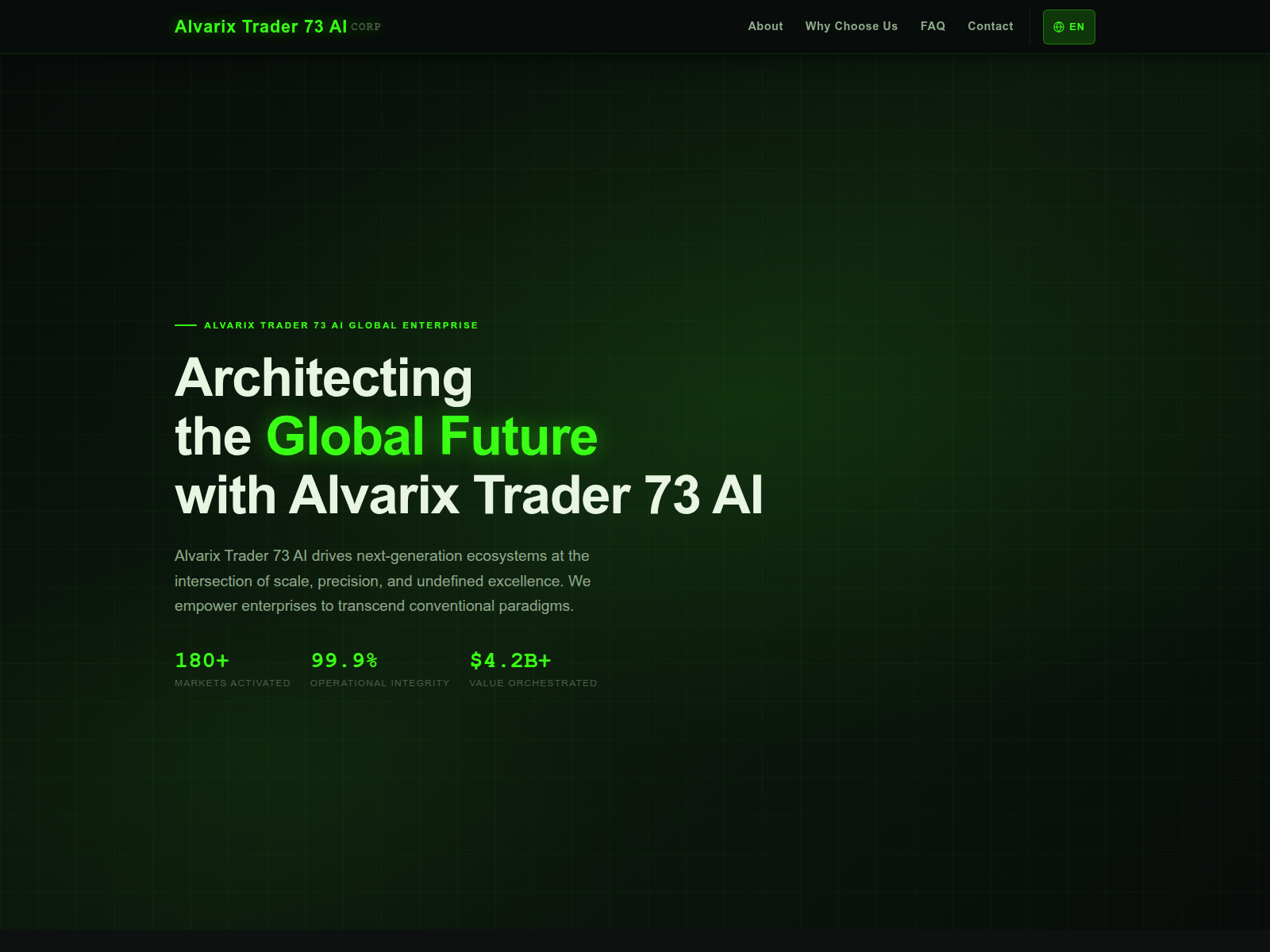 Screenshot of alvarixtrader73ai.net