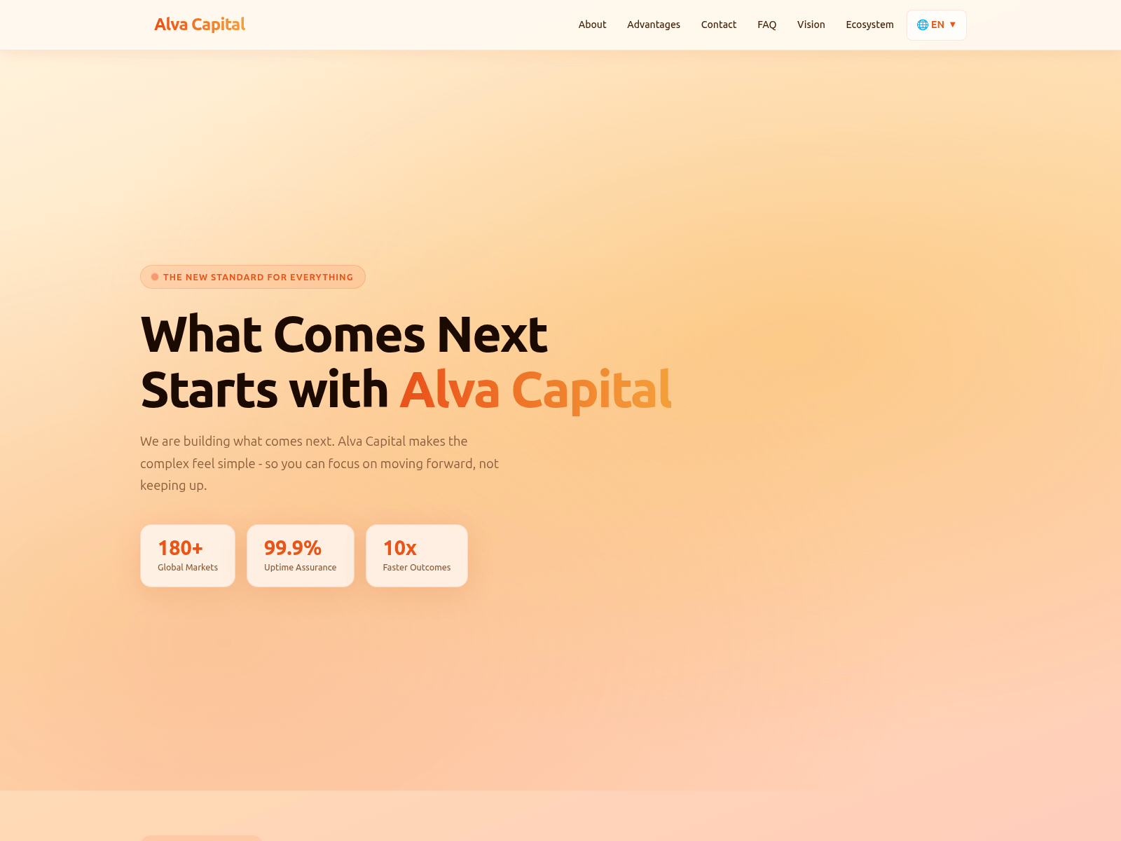 Screenshot of alvacapital.net