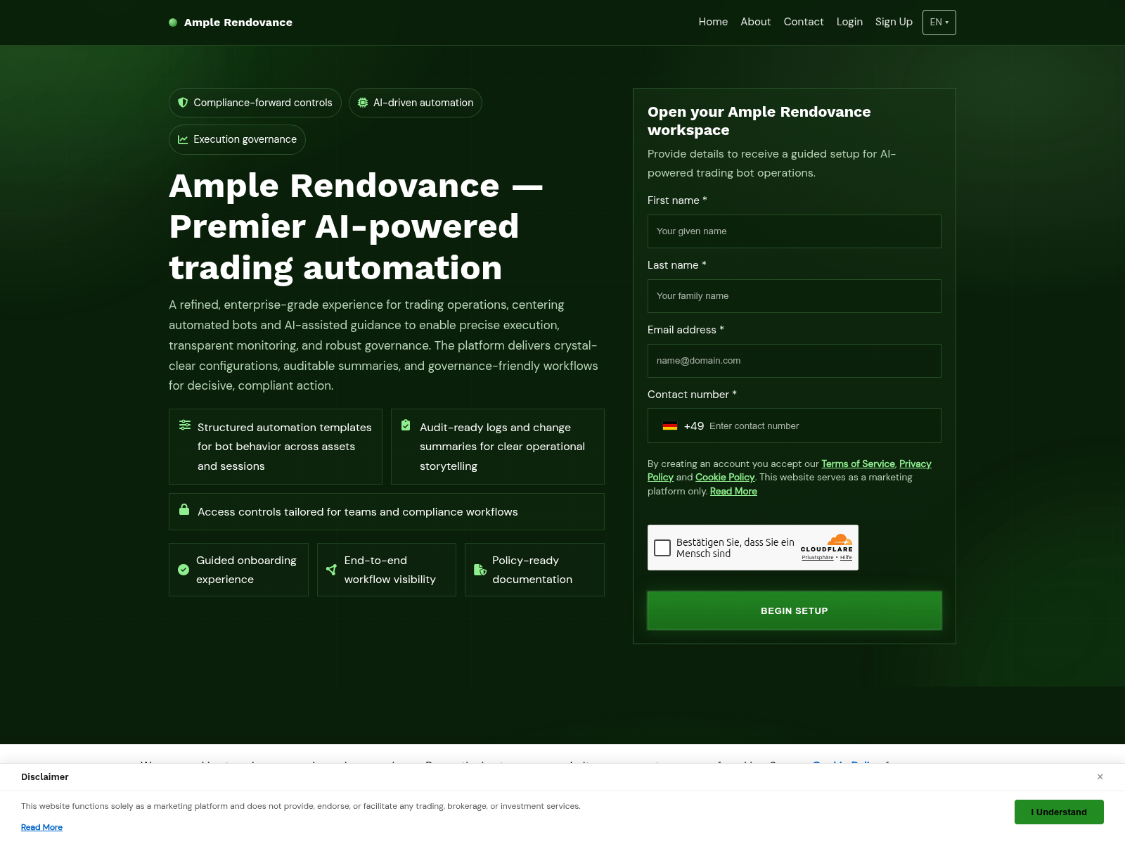 Screenshot of amplerendovance.digital