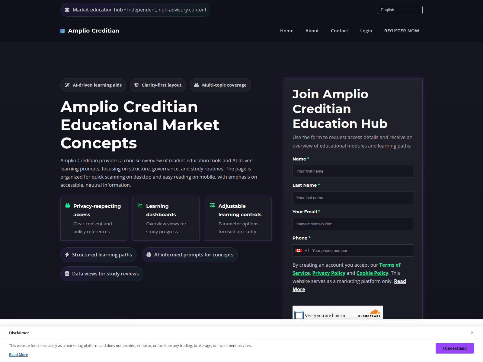 Screenshot of ampliocreditian-solution.com