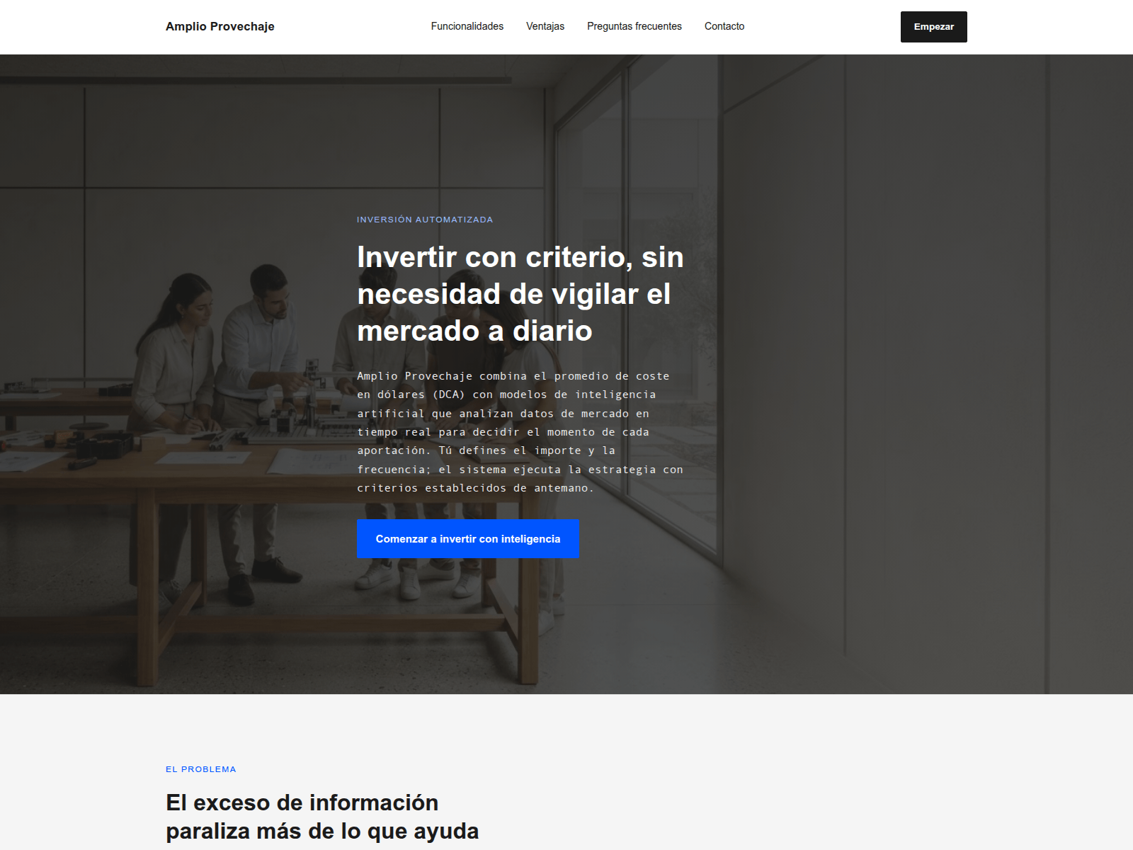 Screenshot of amplioprovechaje.net