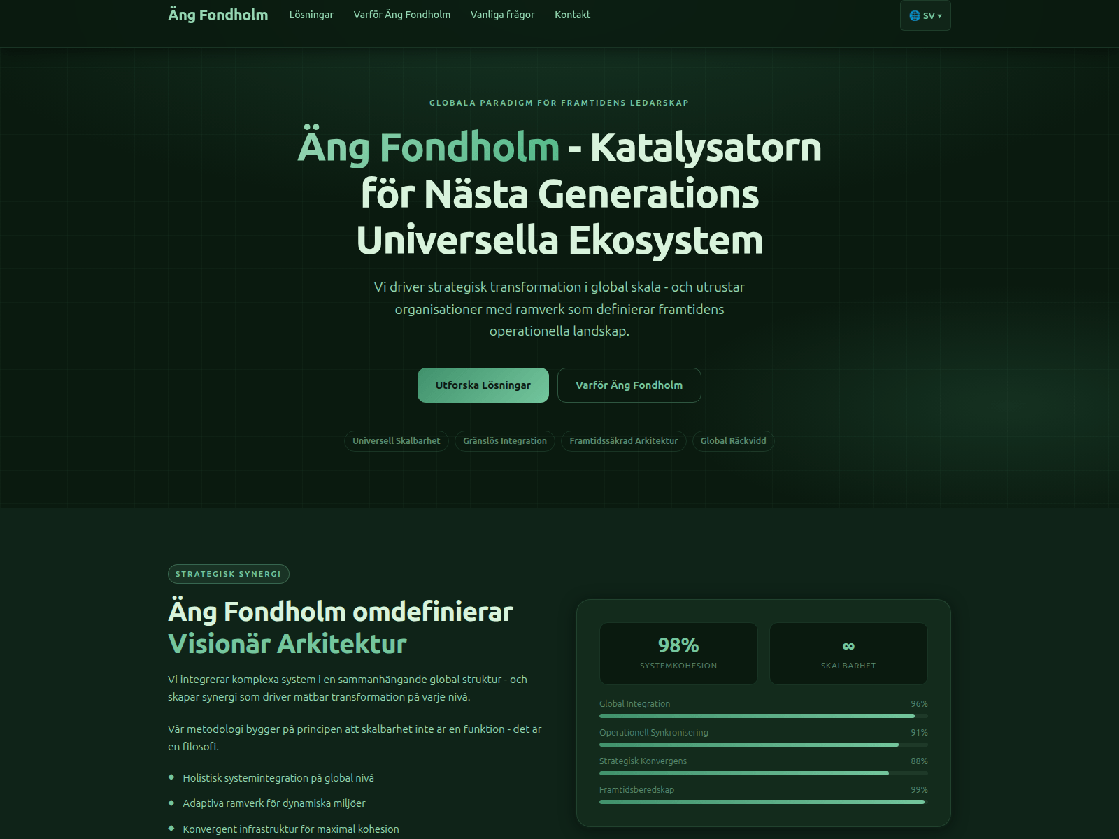 Screenshot of angfondholm.com