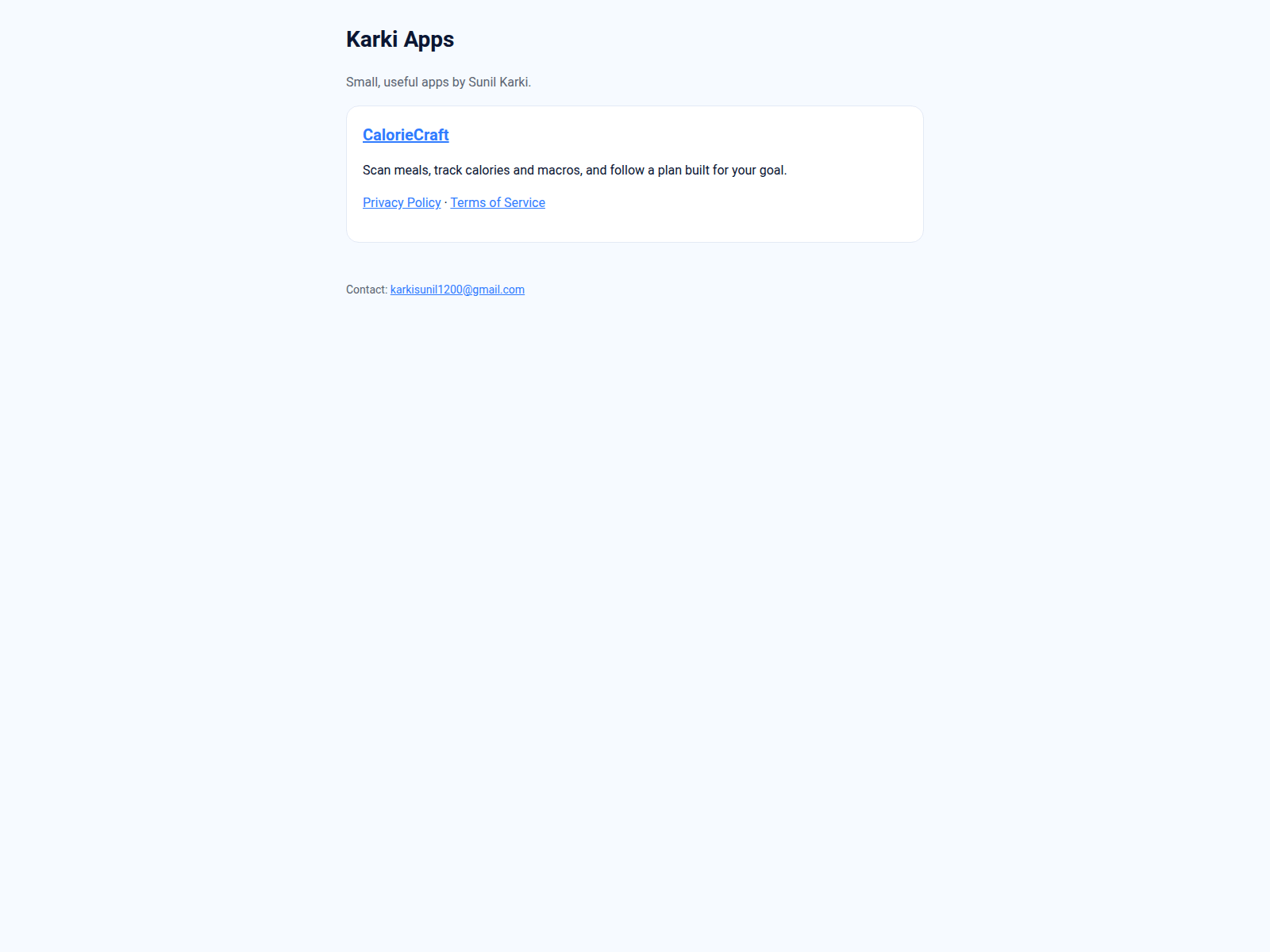 Screenshot of karkiapps.com