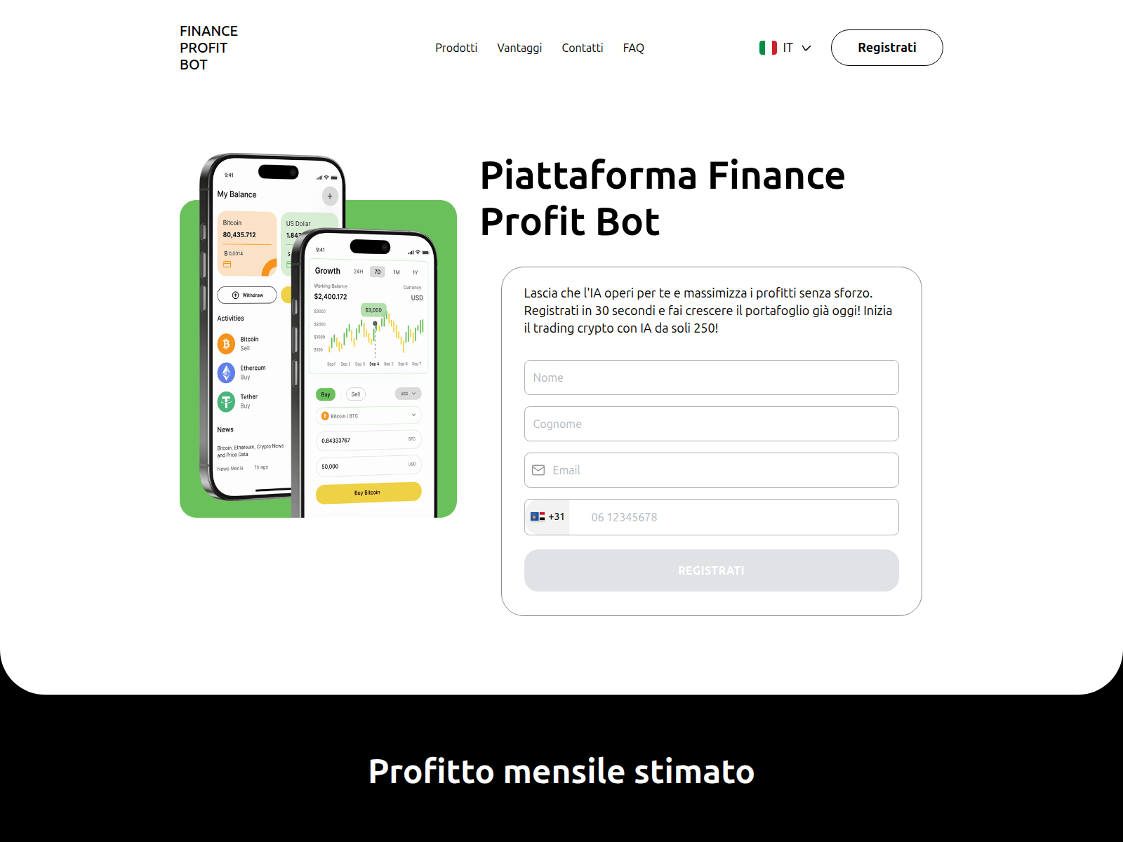 Screenshot of finance-profit-bot.top