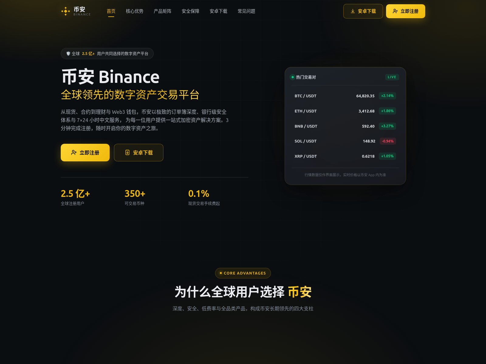 Screenshot of cn-biance.com.cn