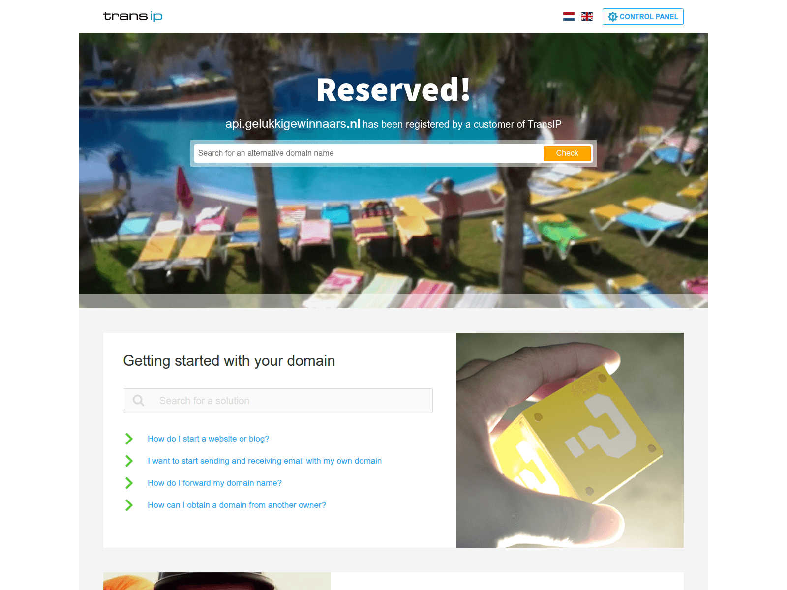 Screenshot of api.gelukkigewinnaars.nl