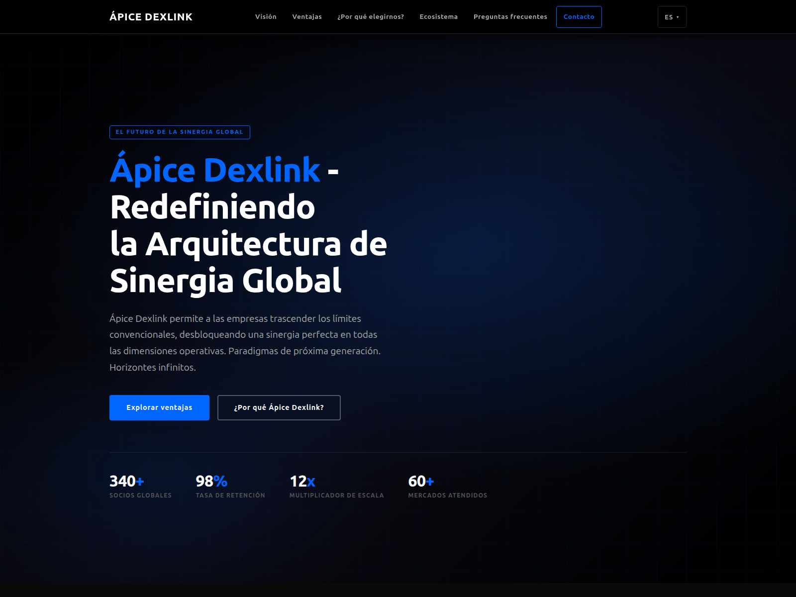 Screenshot of apicedexlinktrade.com