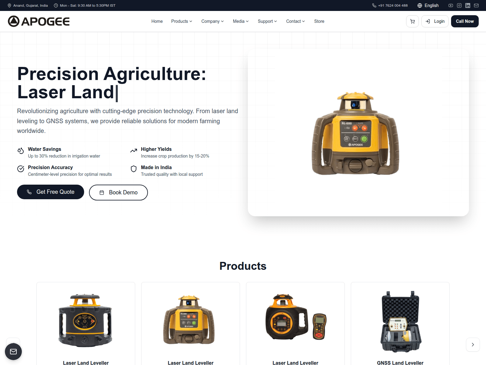 Screenshot of apogeeleveller.com