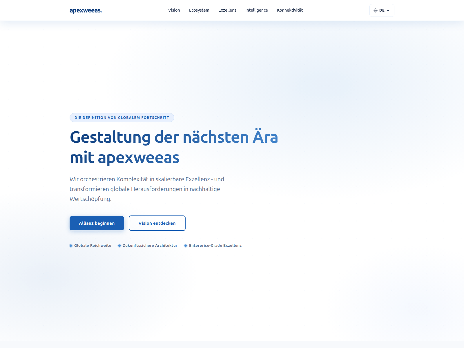 Screenshot of apexweeas.de