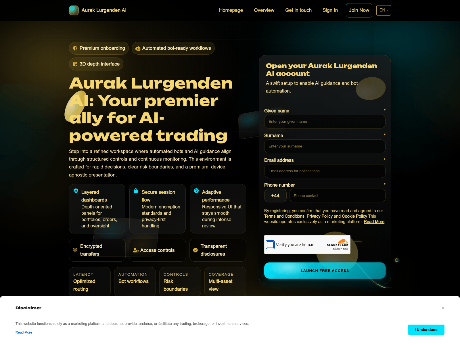 Screenshot of auraklurgendenai.digital