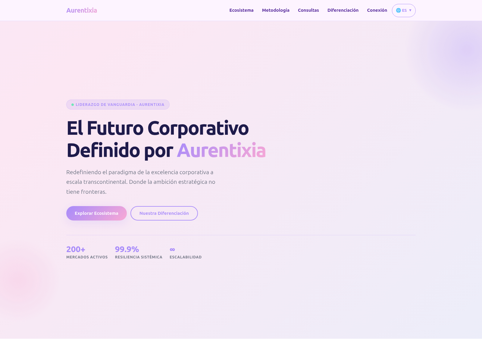 Screenshot of aurentixia.net