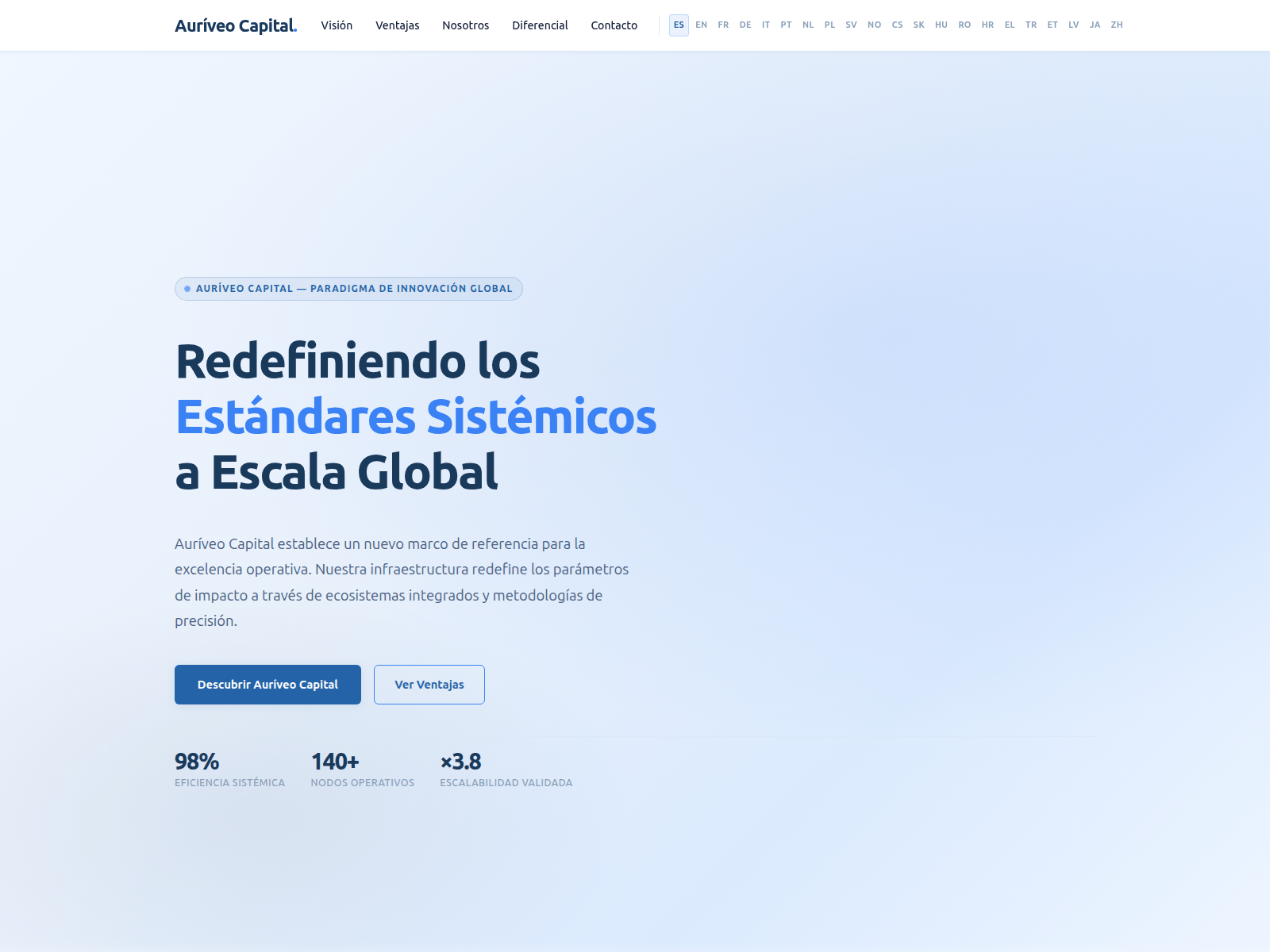 Screenshot of auriveocapital.net