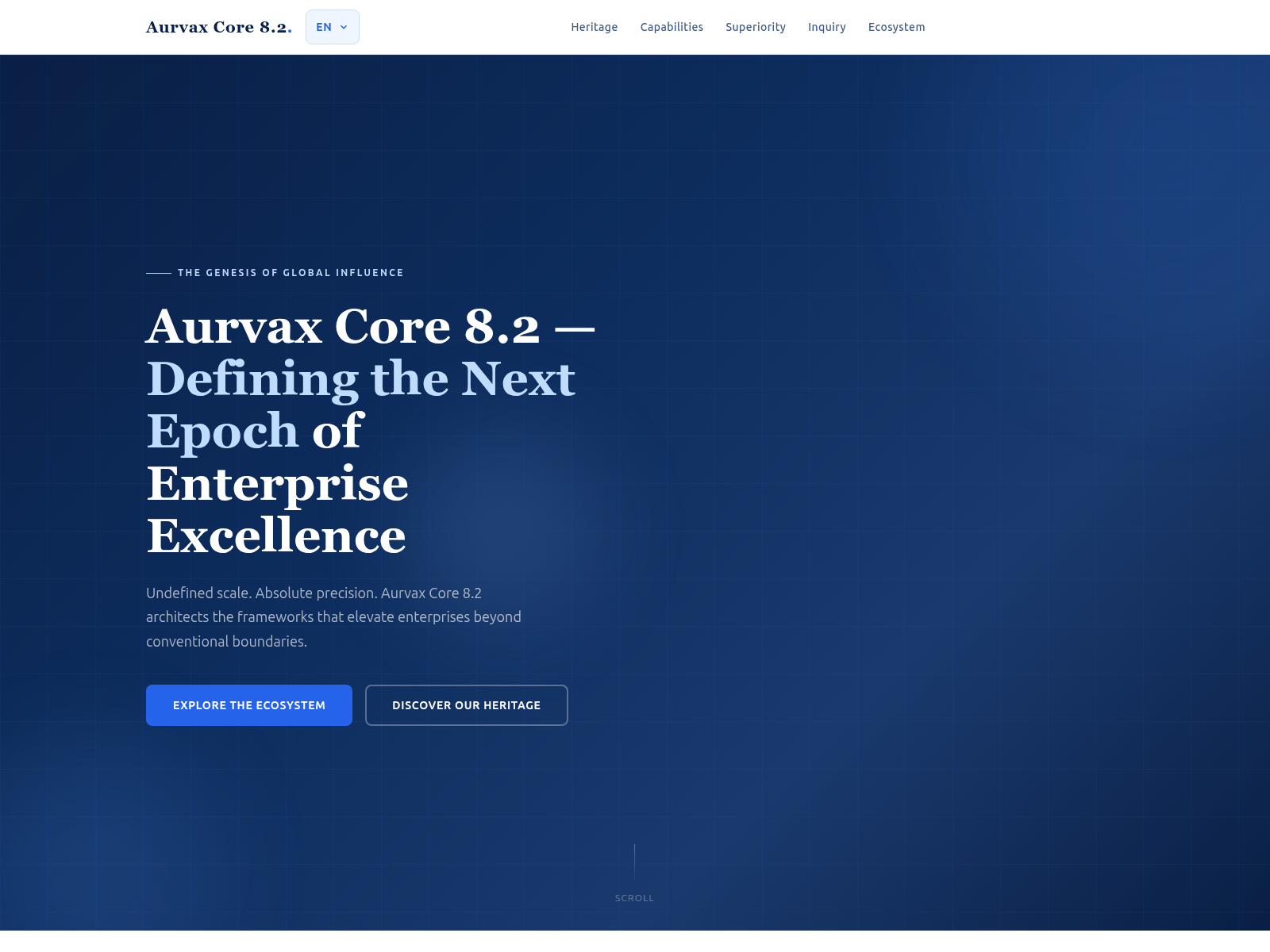 Screenshot of aurvaxcore82.net