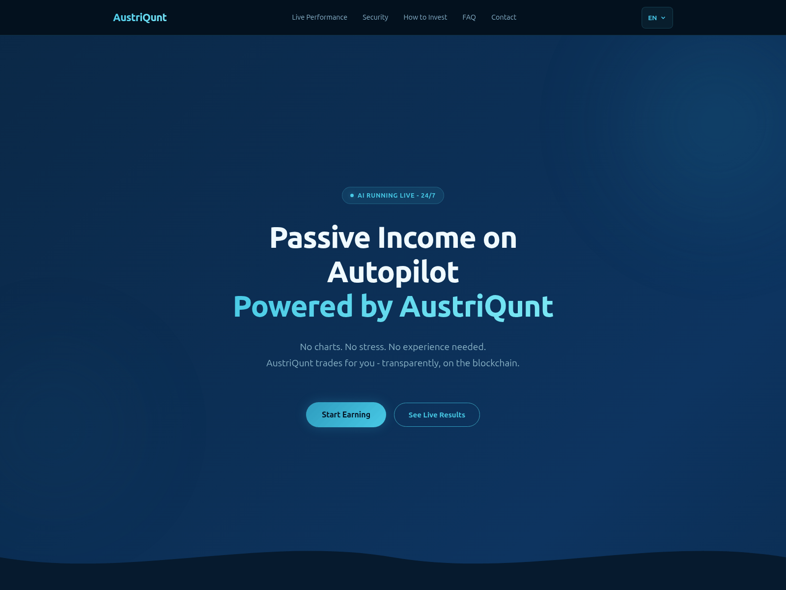 Screenshot of austriqunt.org