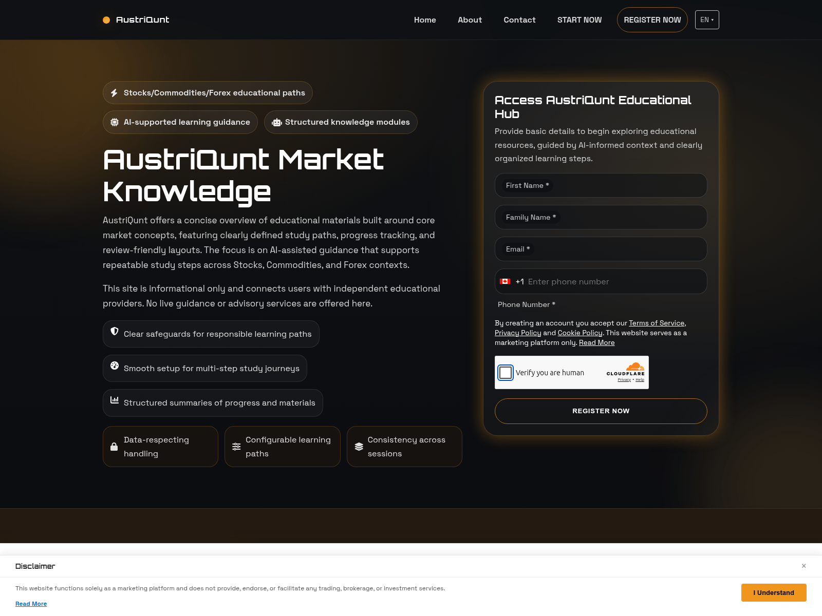 Screenshot of austriquntsoft.com
