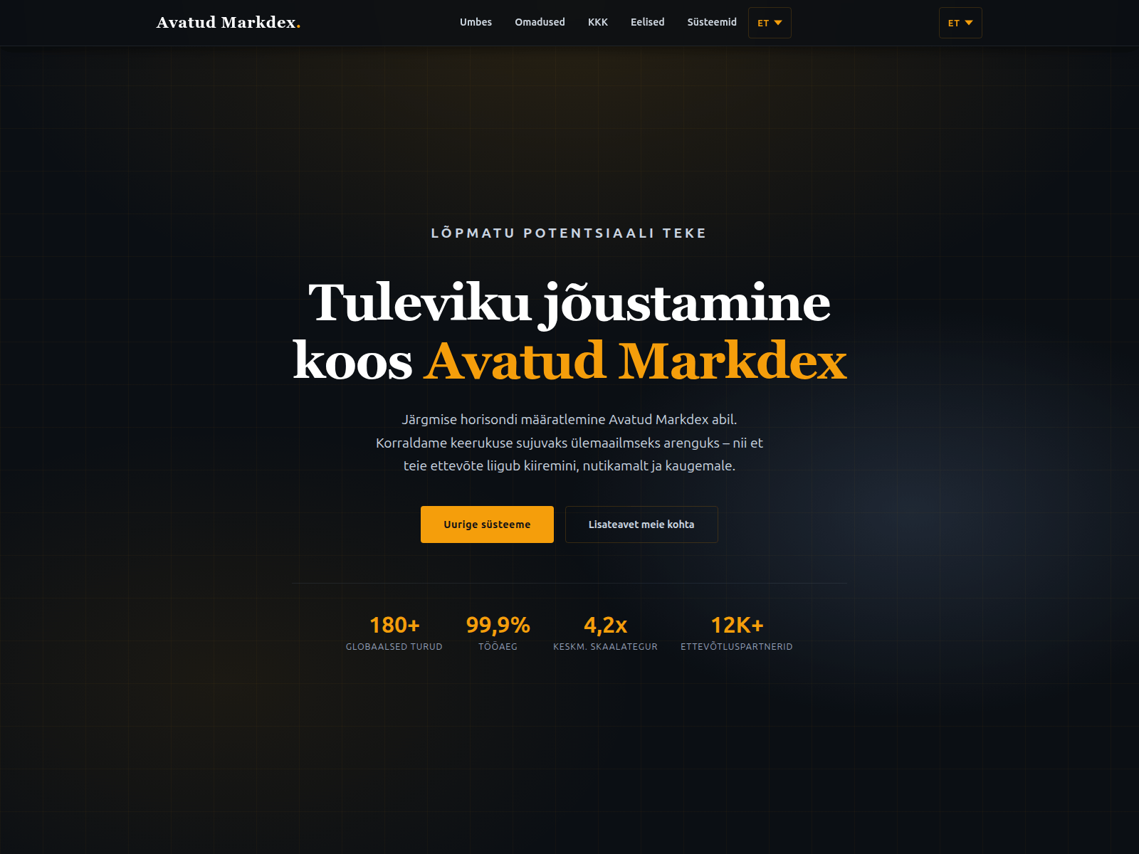 Screenshot of avatudmarkdex.net