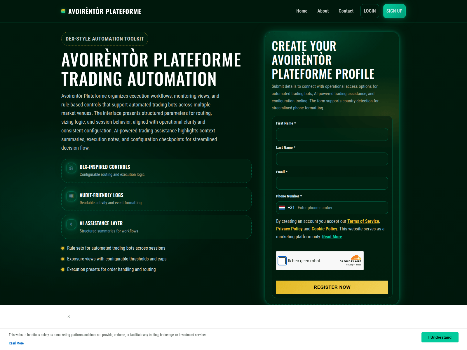 Screenshot of avoirentorplateforme.click