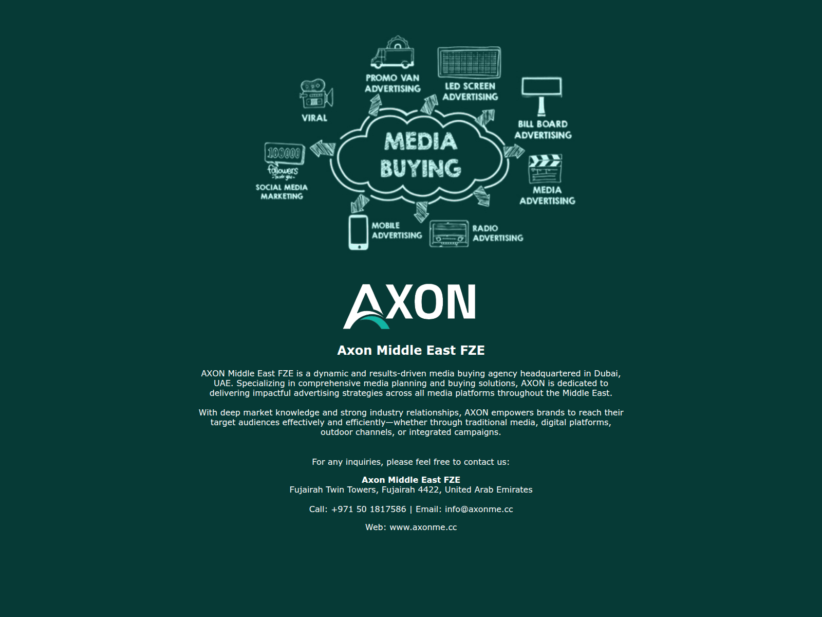 Screenshot of axonme.cc