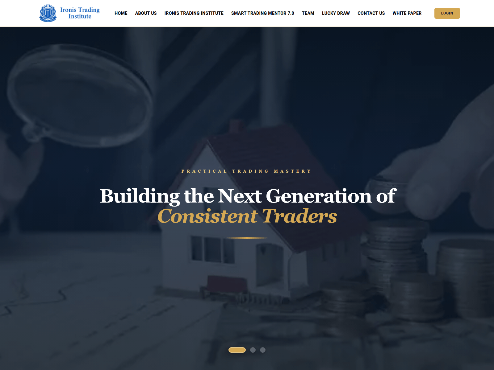 Screenshot of ititraders.com