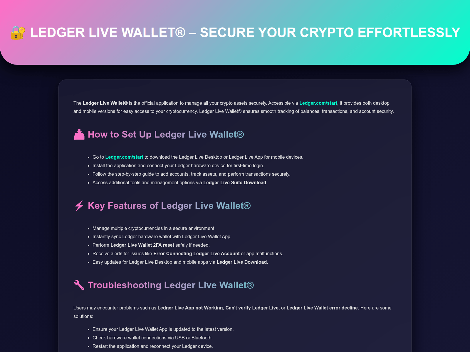 Screenshot von walltt--live-ledgr-info-home.pages.dev