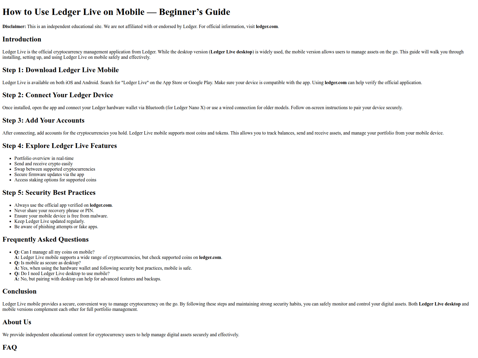 Captura de tela de ledgerr-livv-us.pages.dev
