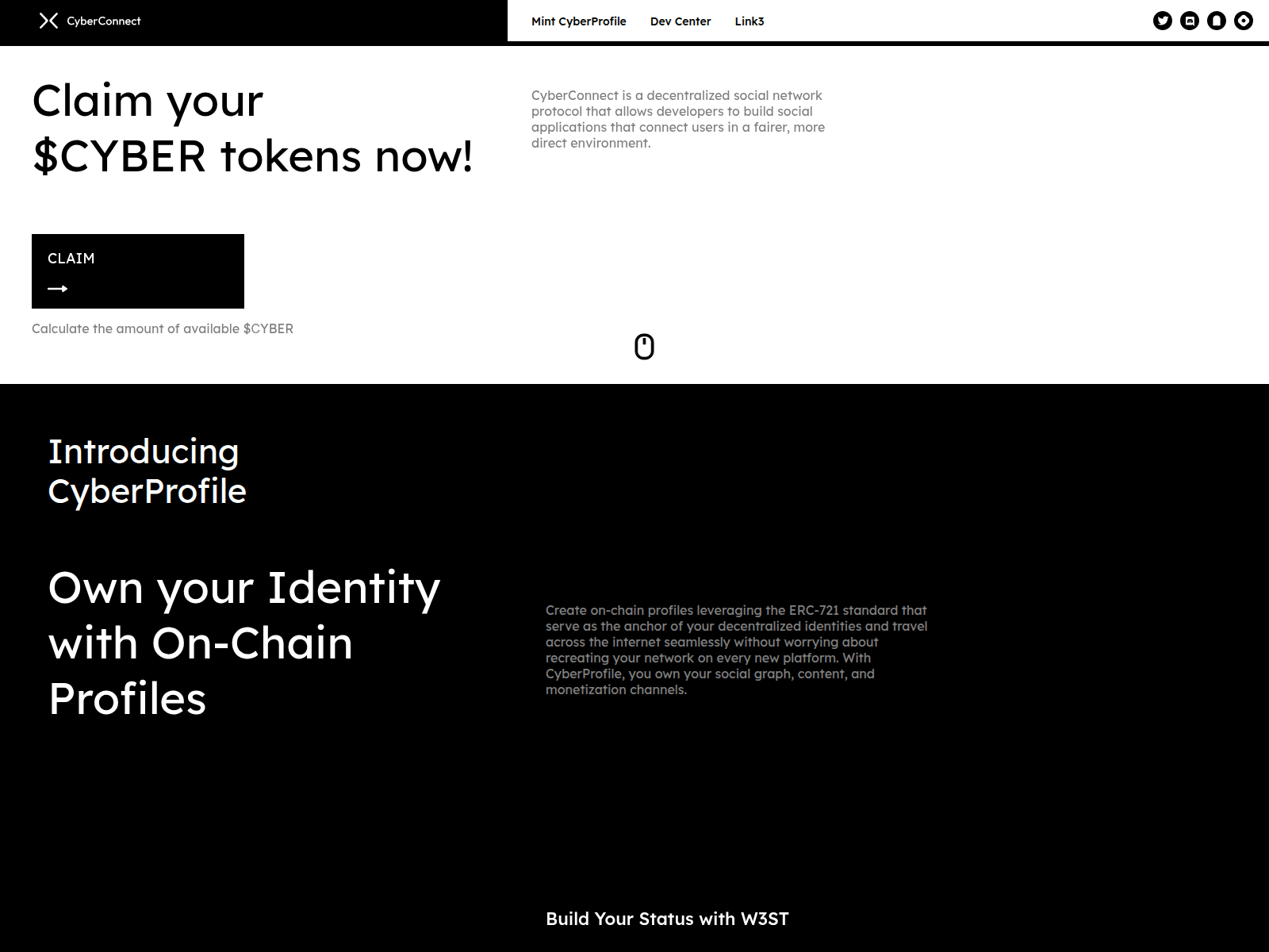 Ảnh chụp màn hình cyber-rewards.pages.dev