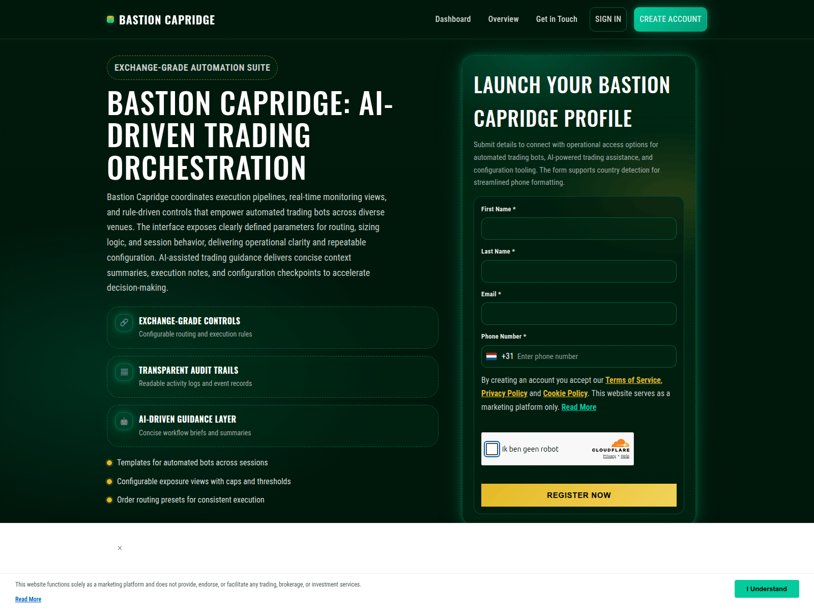 Снимок экрана bastioncapridge.pro